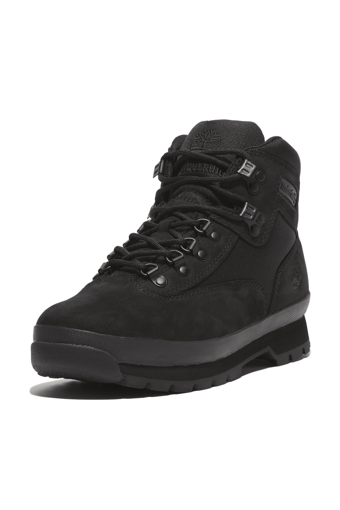 EURO HIKER MID LACE UP BOOT BLACK NUBUCK 5