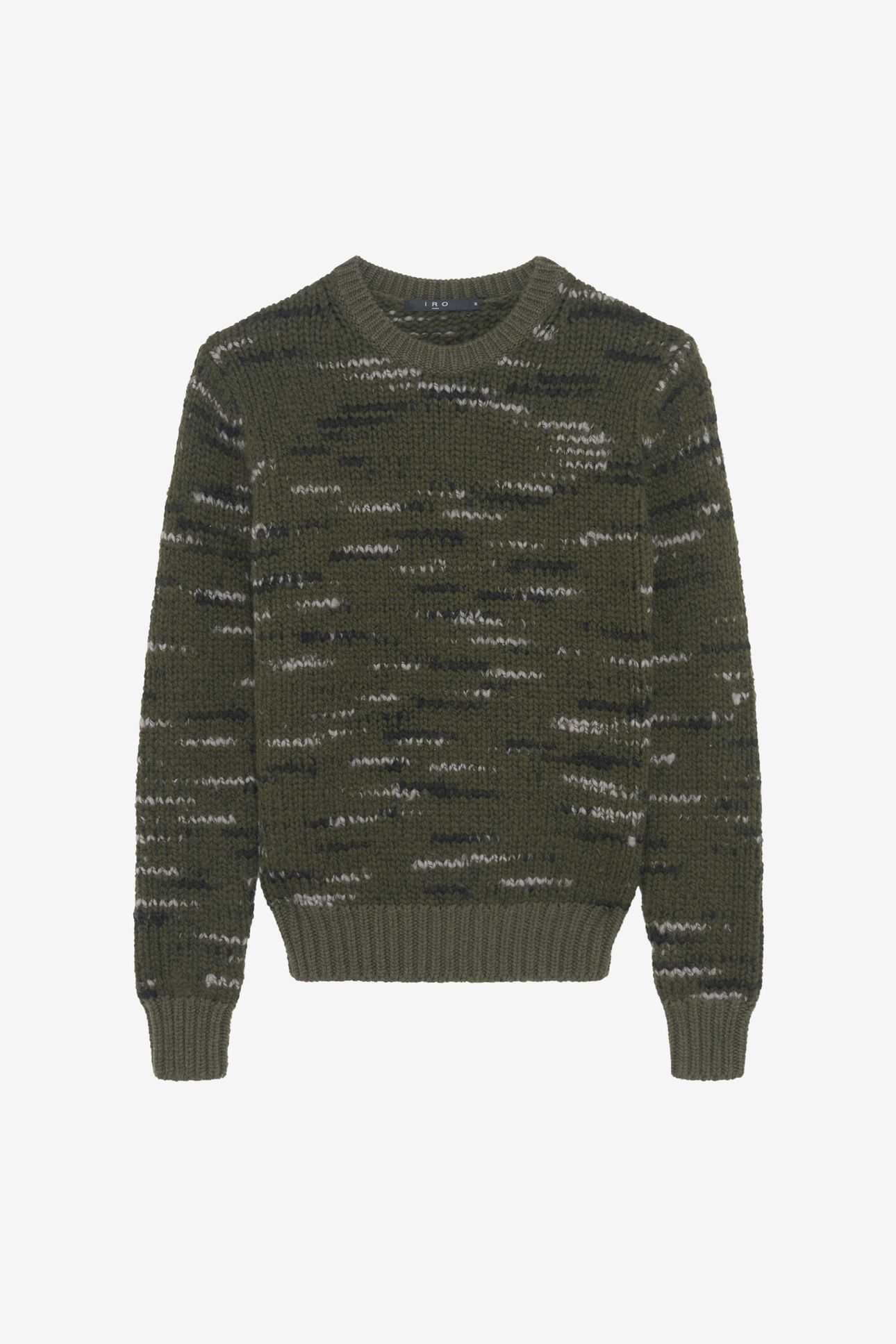 BAPO PULLOVER KHAKI/BLACK 3