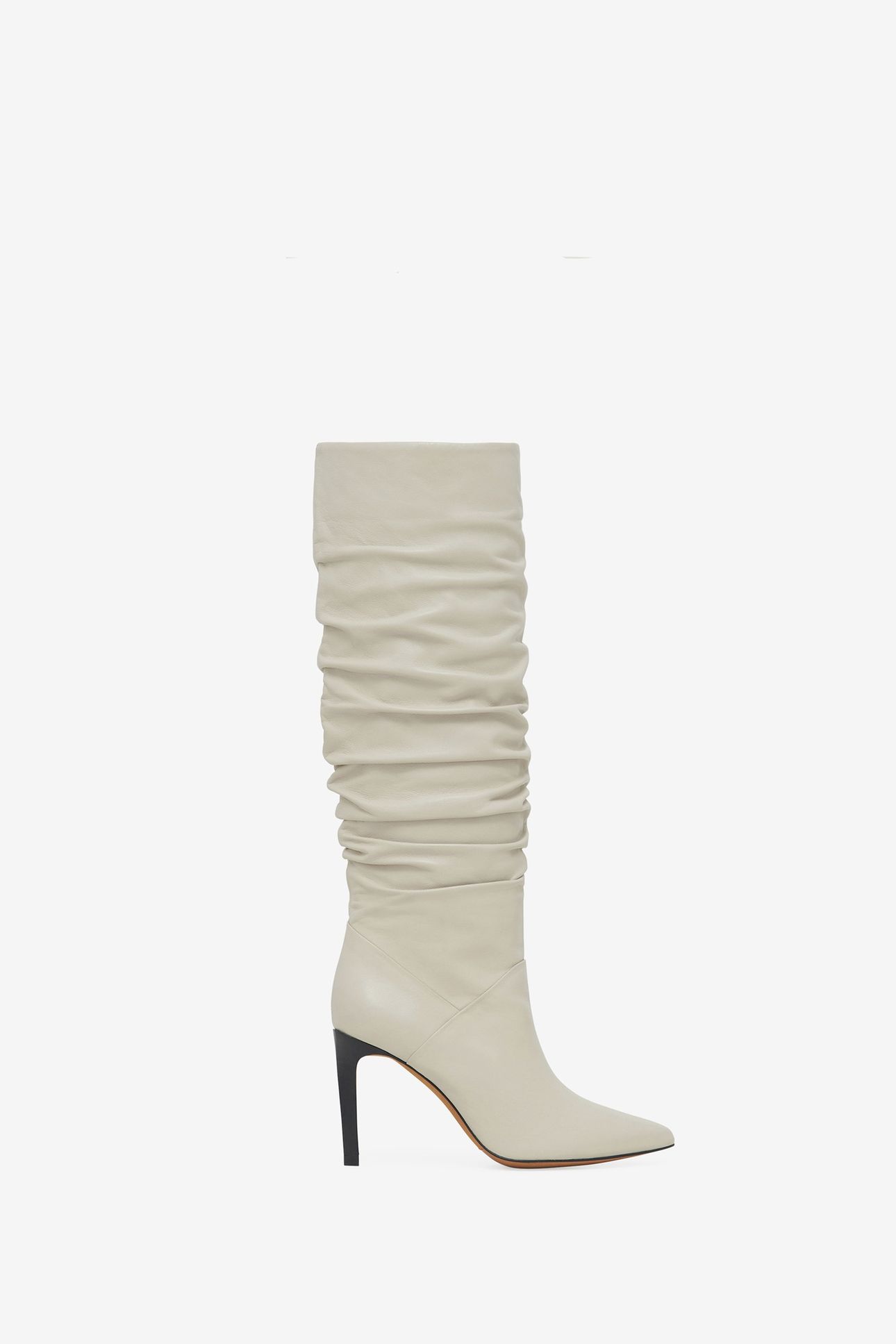 SHEELY HIGH BOOTS OYSTER GREY 1