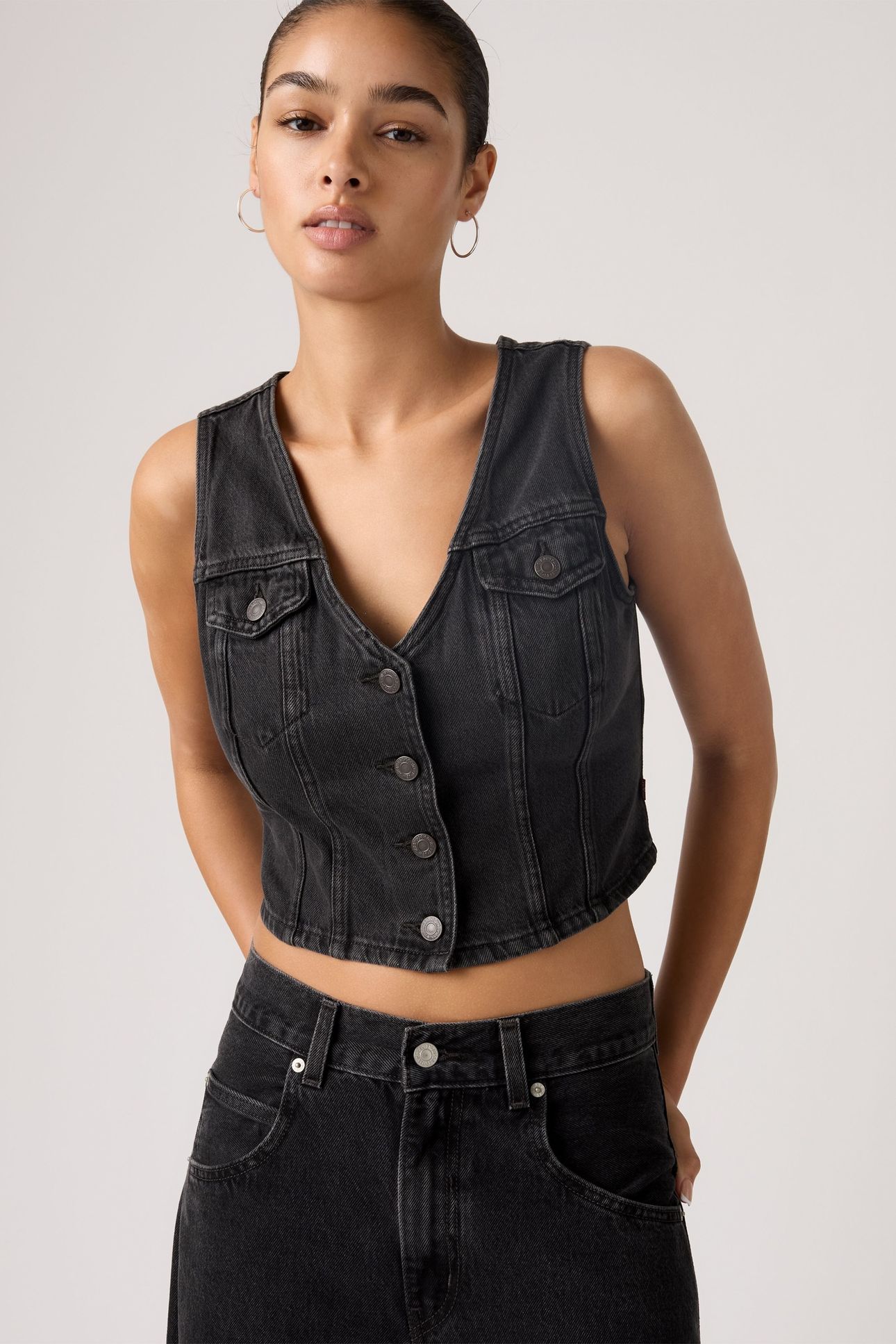 BELLA DENIM CORSET DON'T CUT 2