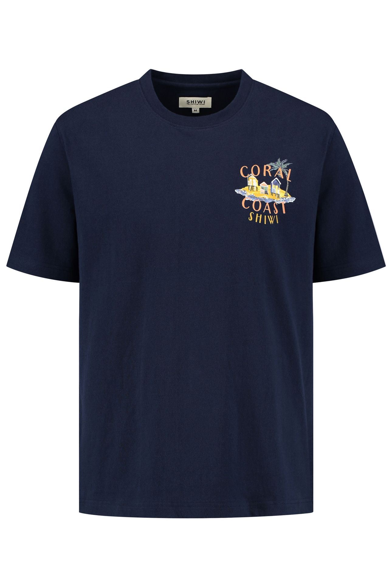 FINN RELAXED T-SHIRT CORAL COAST BLUE DARK NAVY 6