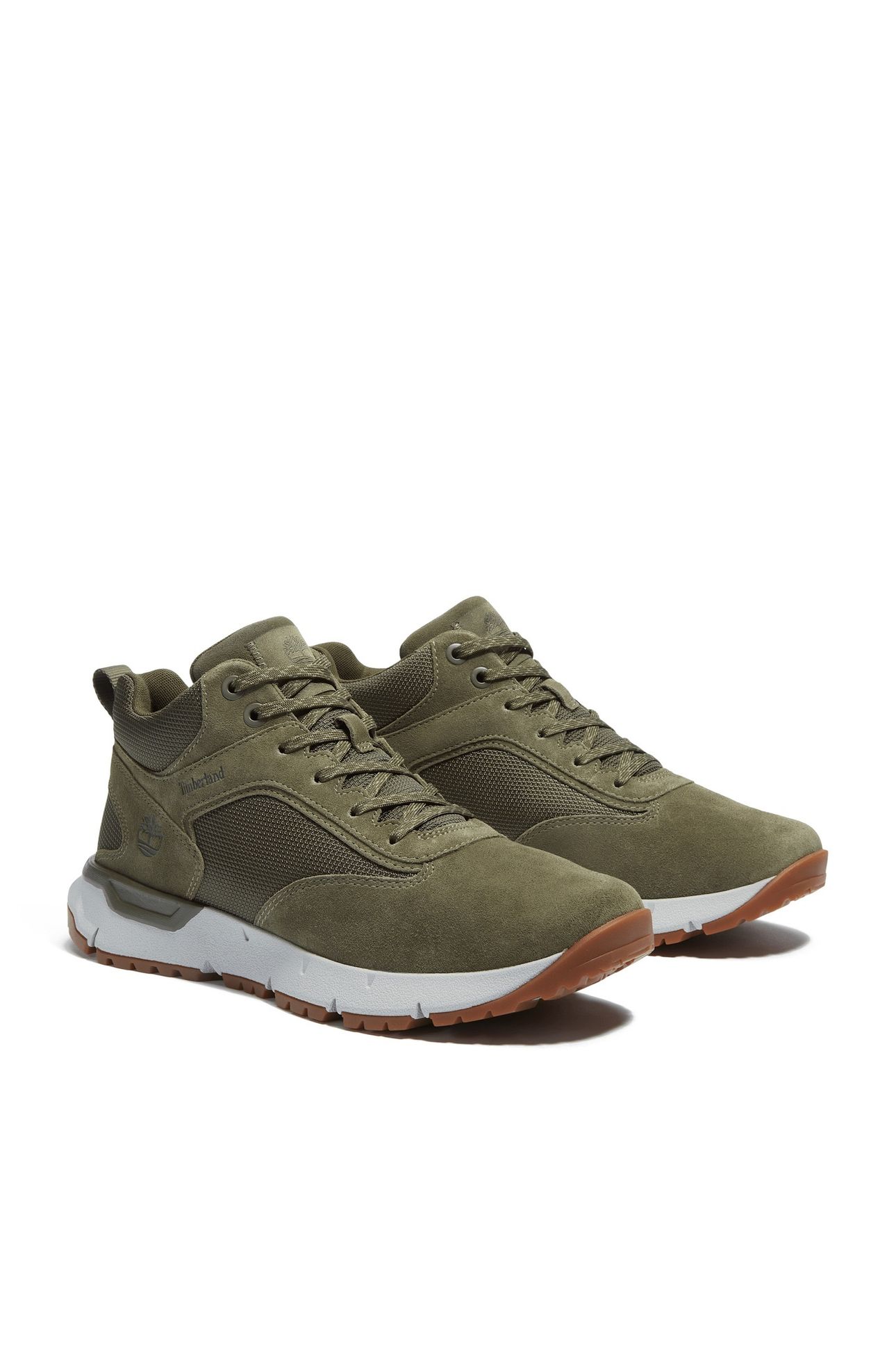 VOYAGER PARK MID LACE UP SNEAKER DARK GREEN SUEDE 5