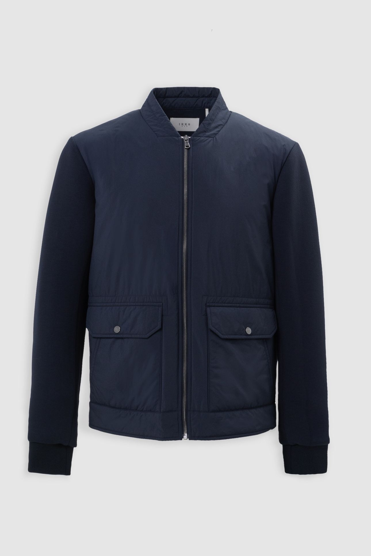 INK NYLON TWO-FABRIC LIGHT PADDED JACKET 4