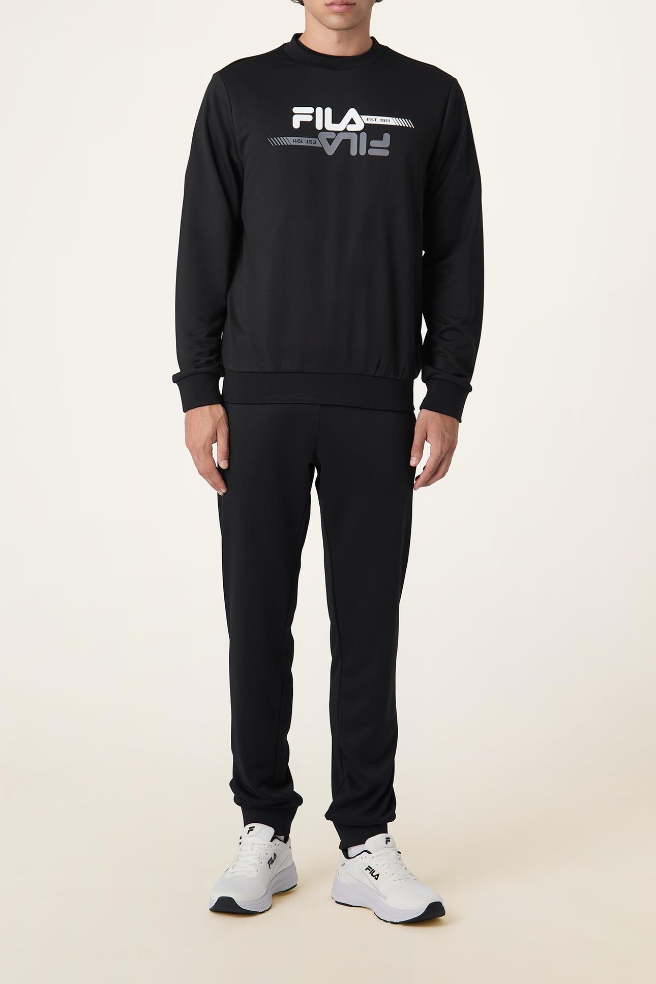 MANTA REGULAR GRAPHIC SWEATSHIRT BLACK 2