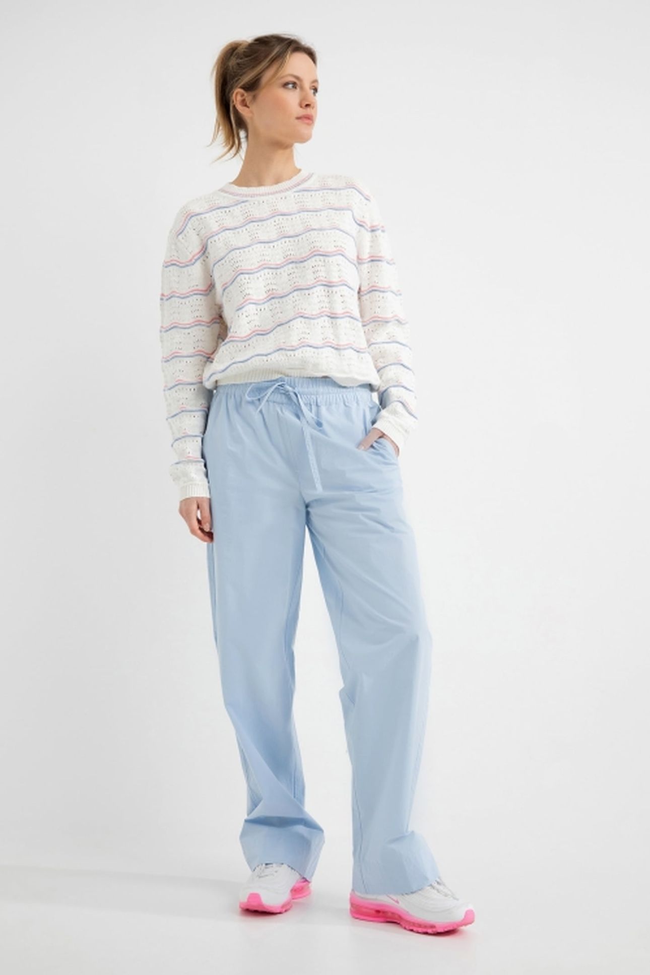DOMINIQUE PANTS LIGHT BLUE 1