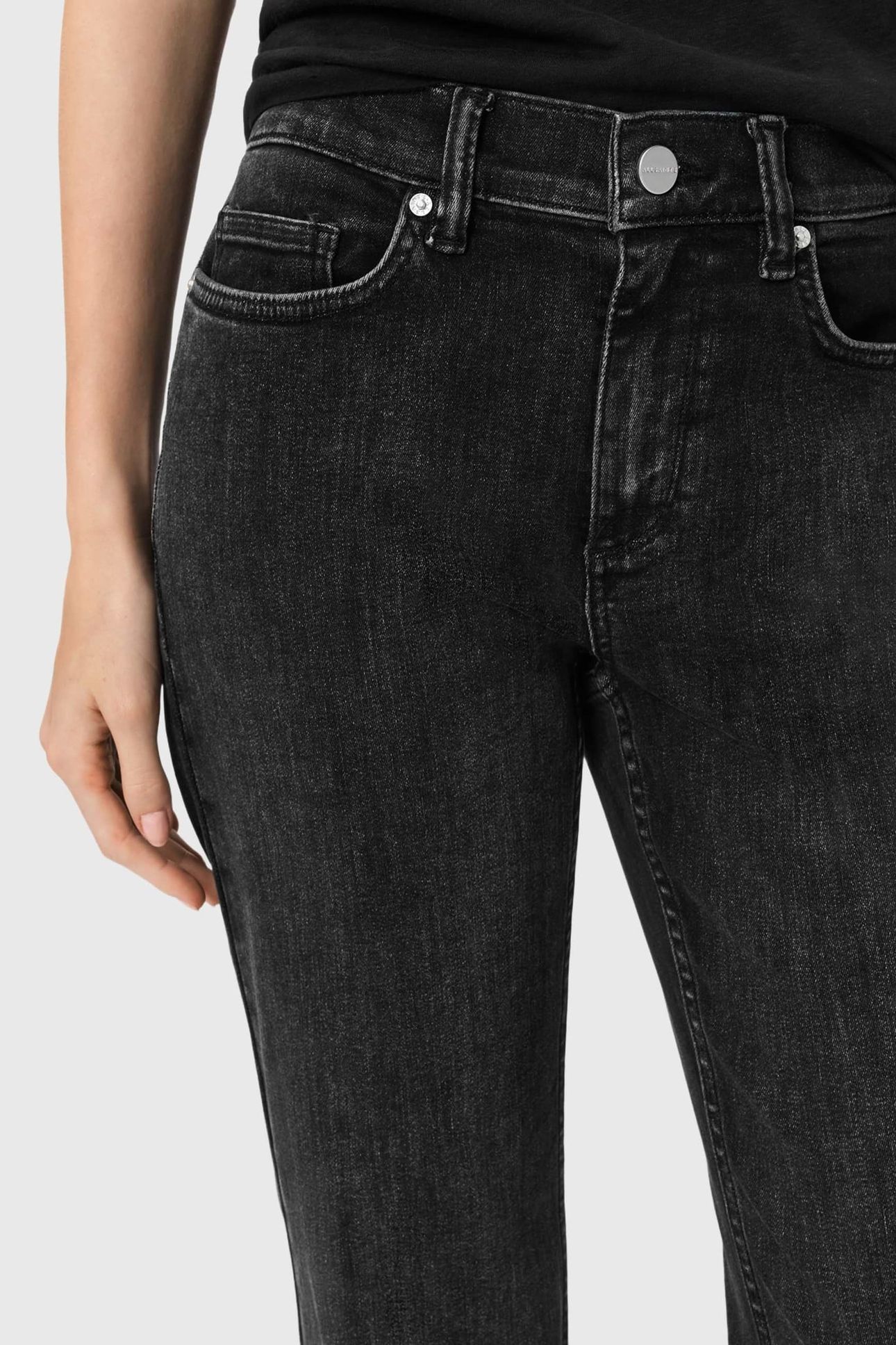 EMBER STRETCH JEAN WASHED BLACK 7