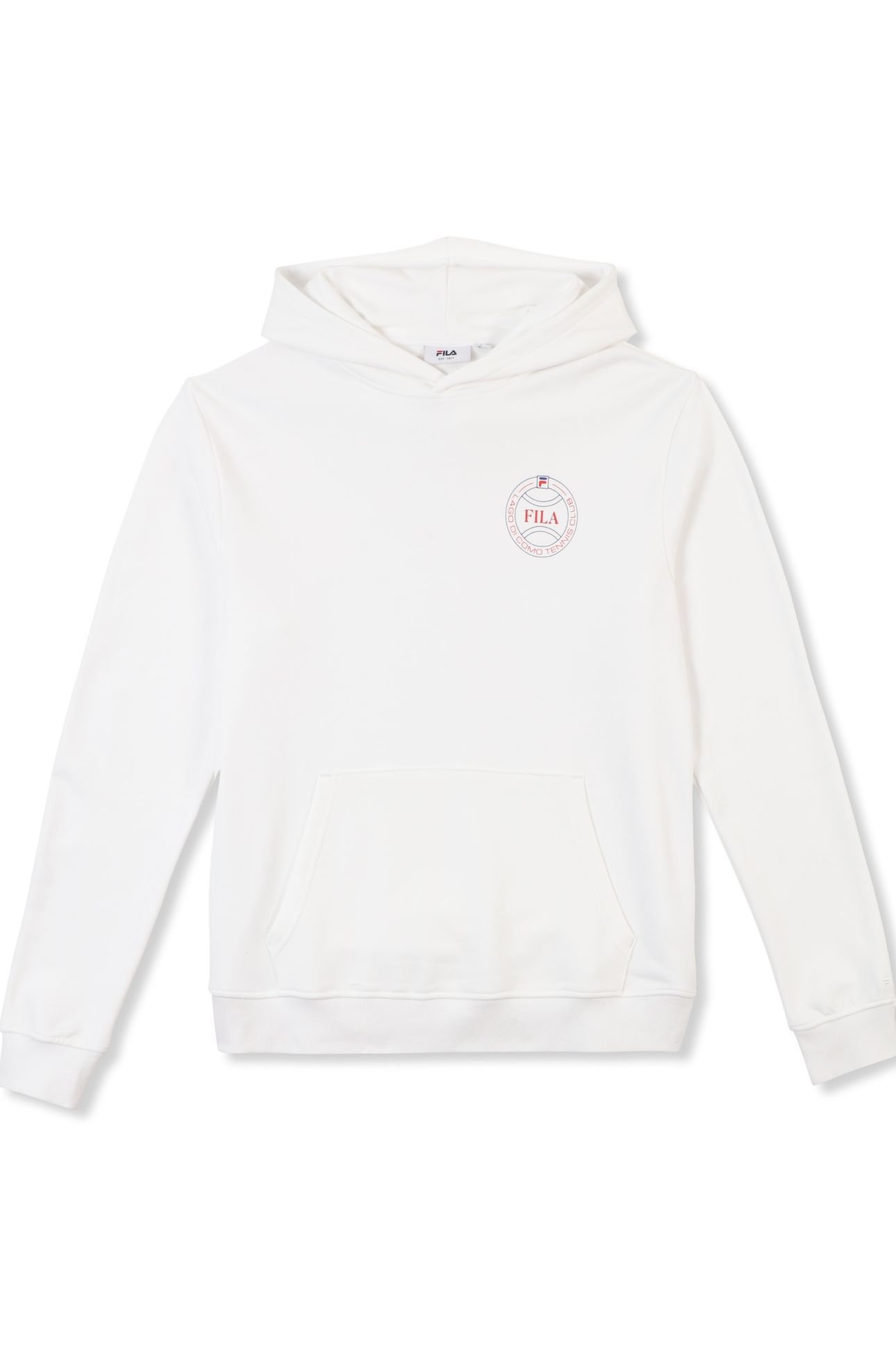PARELLA RELAXED GRAPHIC HOODIE BRIGHT WHITE 4