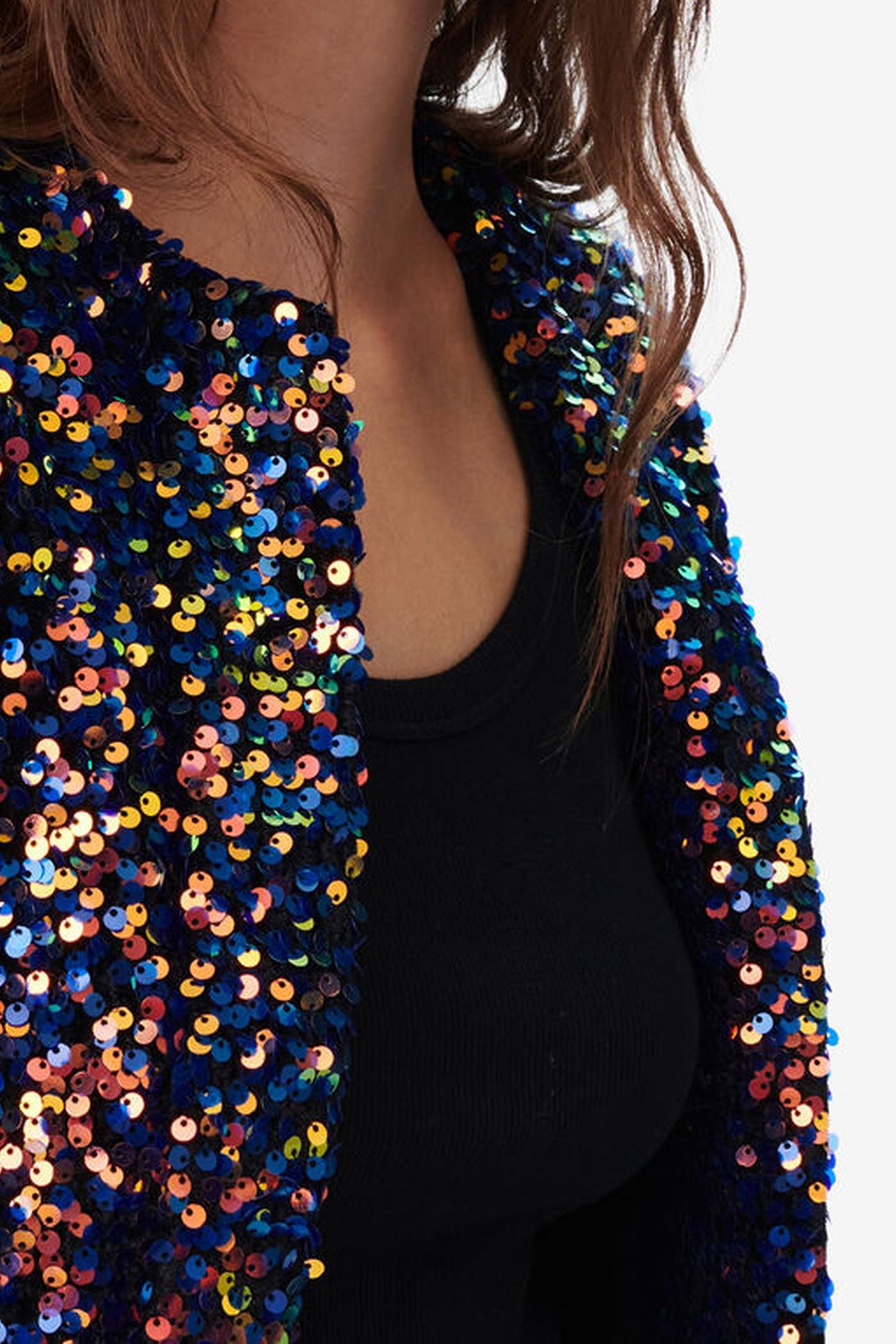 DAPHNE JACKET SHINY BLUE MULTICO 5