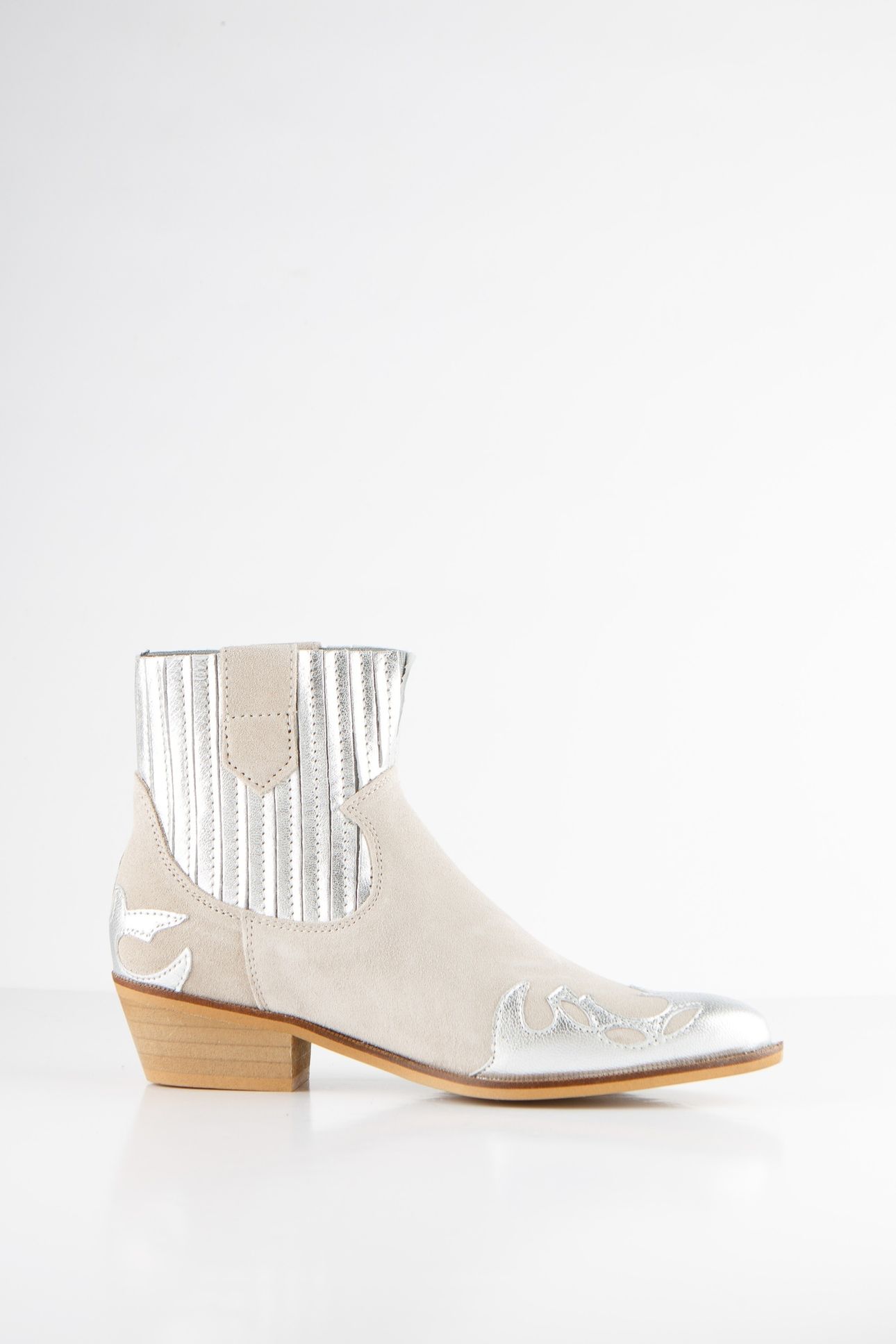 AUSTIN WESTERN SHOES SAND / SILVER 1