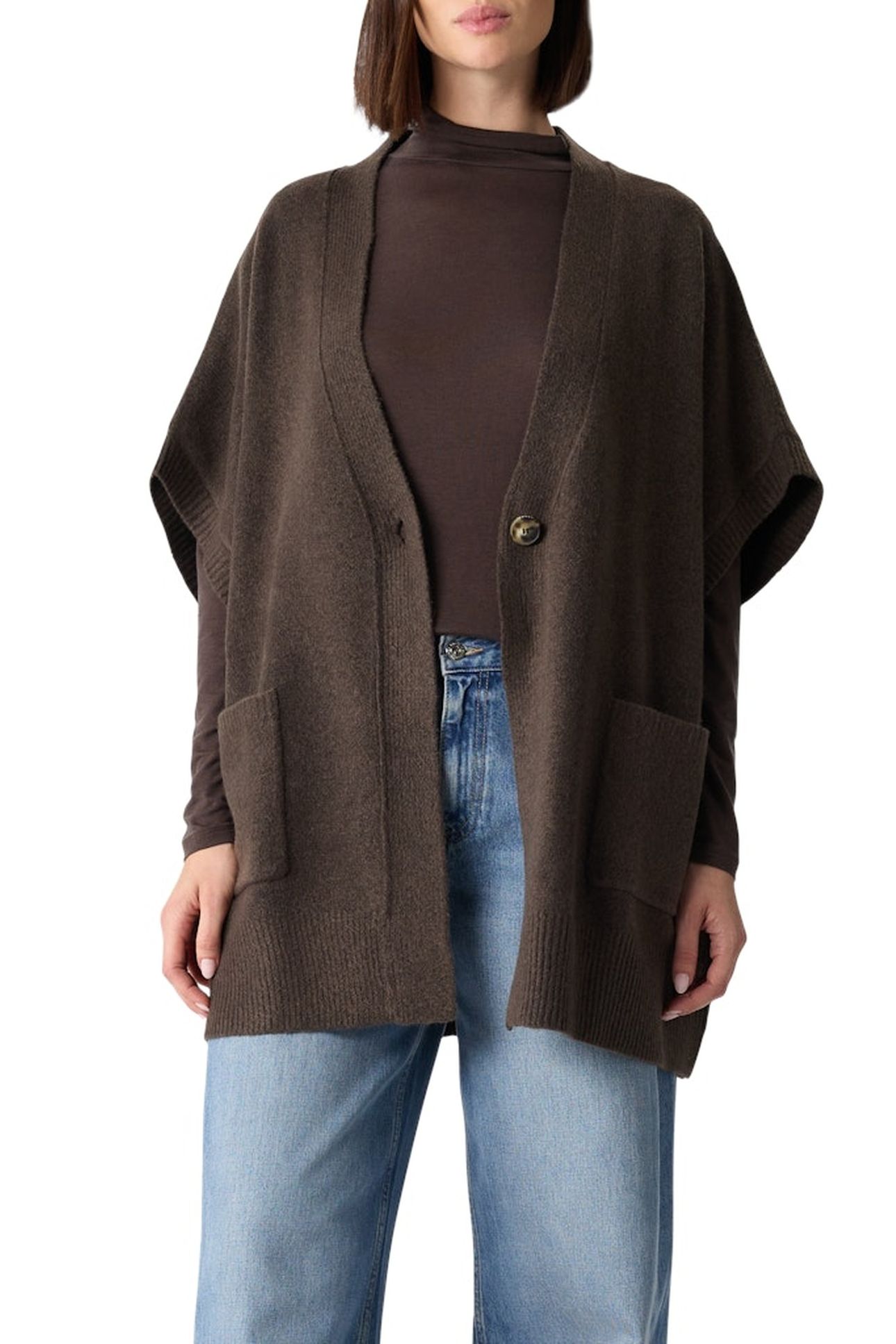 COMMA JACKETS INDOOR BROWN-DARK 1