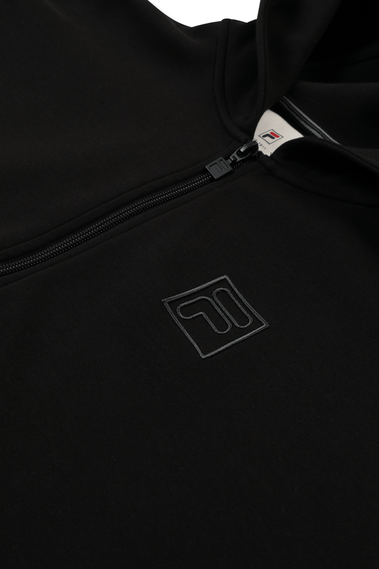 PAGANO OVERSIZED ZIP HOODIE BLACK 7