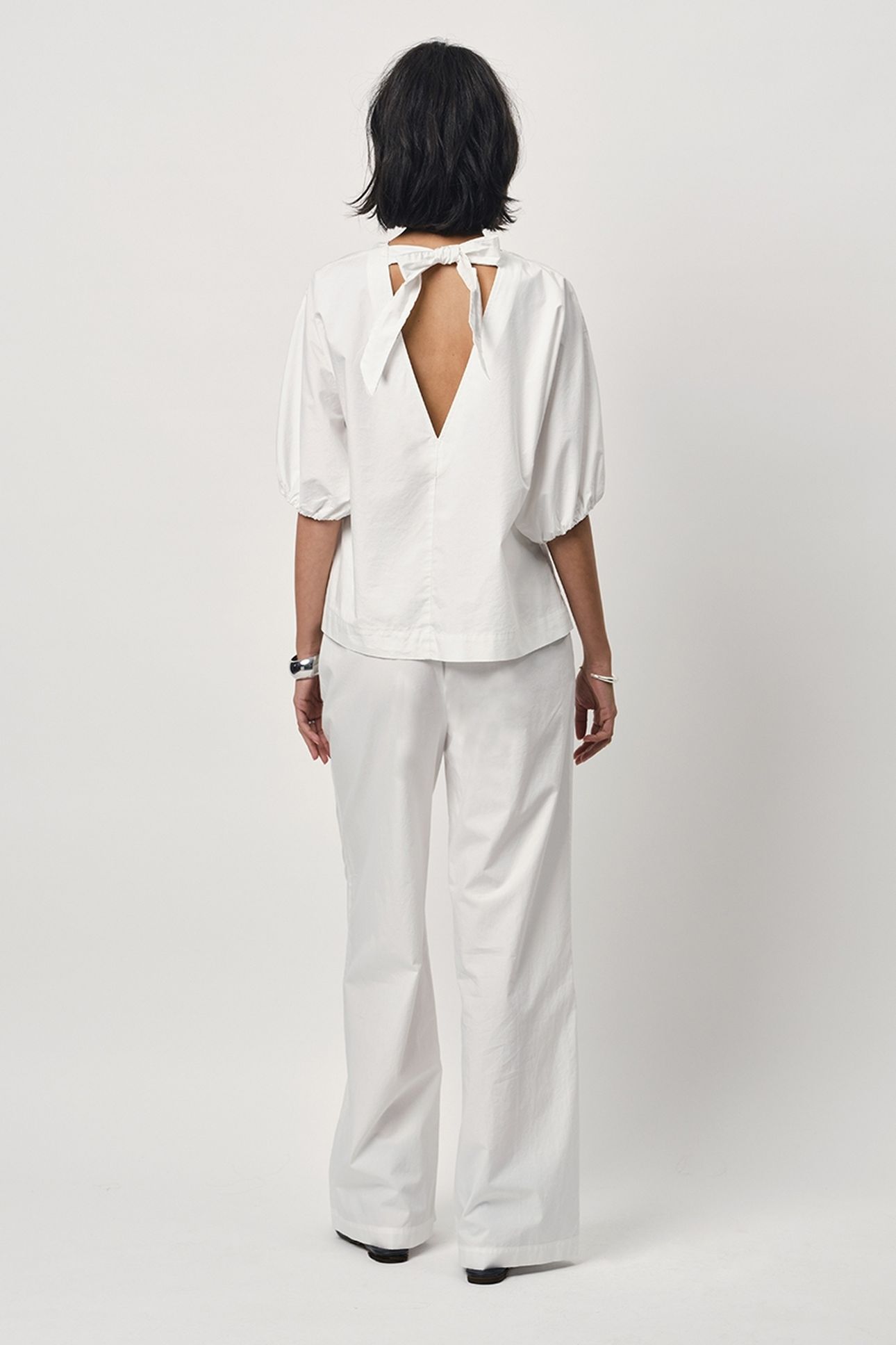 TWINKS WIDE LEG PANTS OPTIC WHITE 2