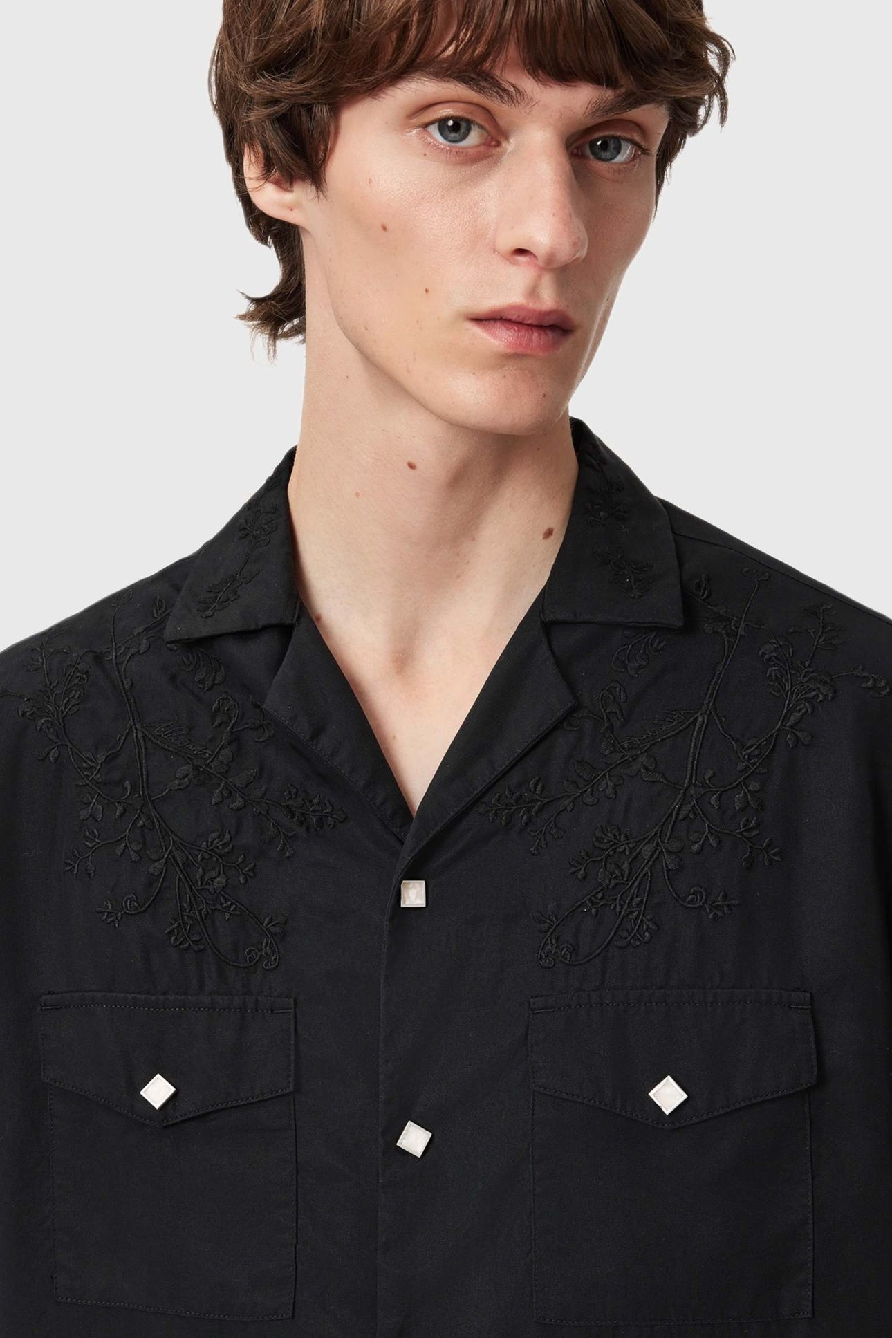 AKAN LS SHIRT FADED BLACK 7