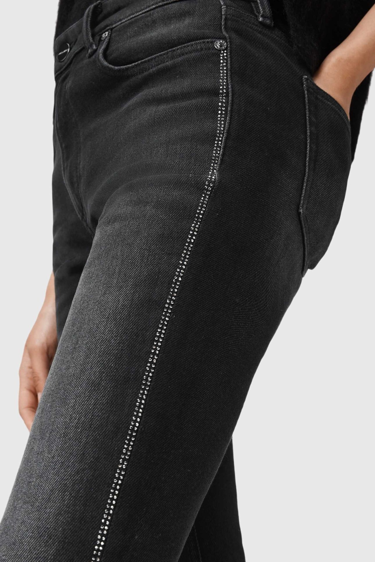 HALDAN CRYSTAL JEAN WASHED BLACK 8