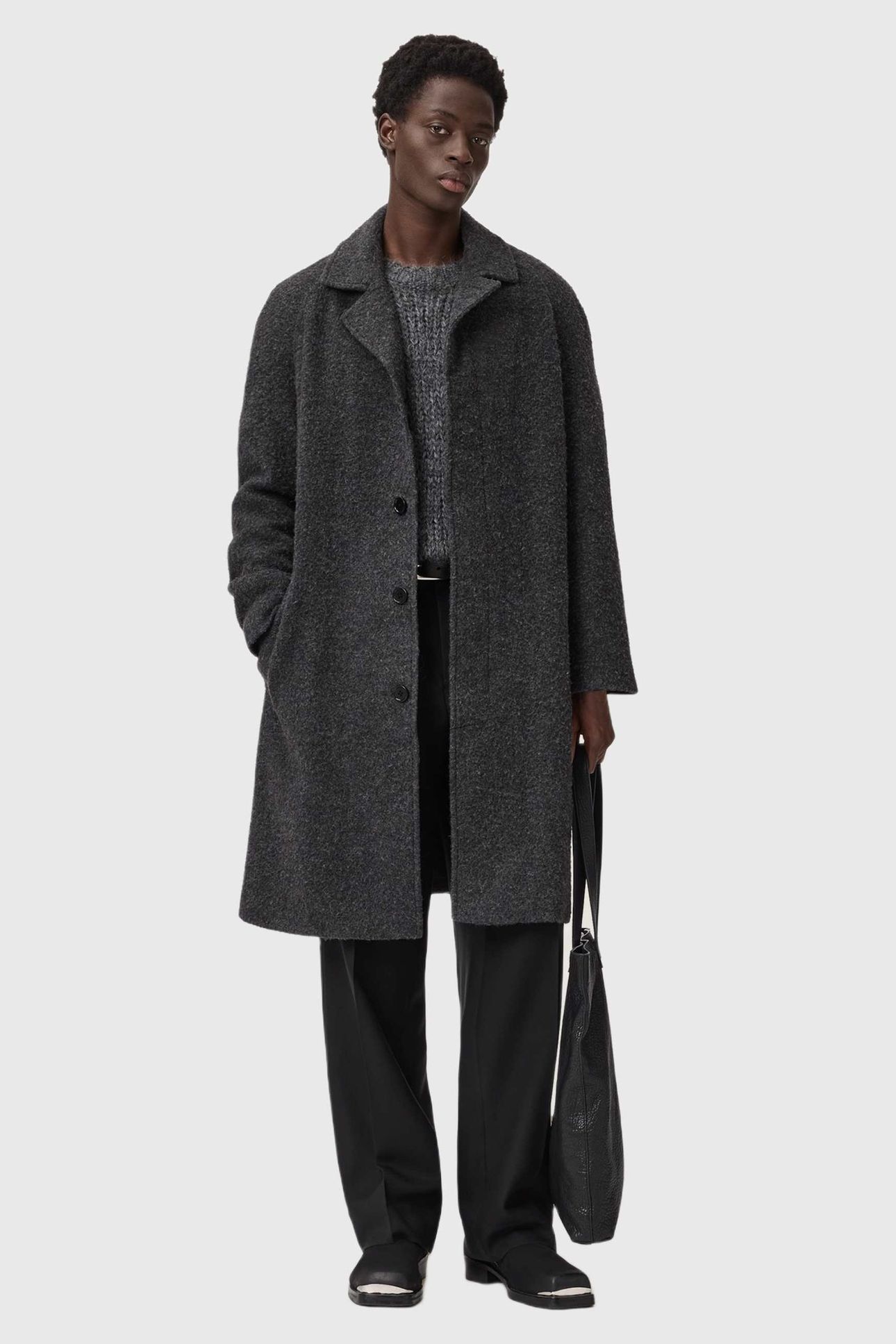 DUKE COAT CHARCOAL GREY 3