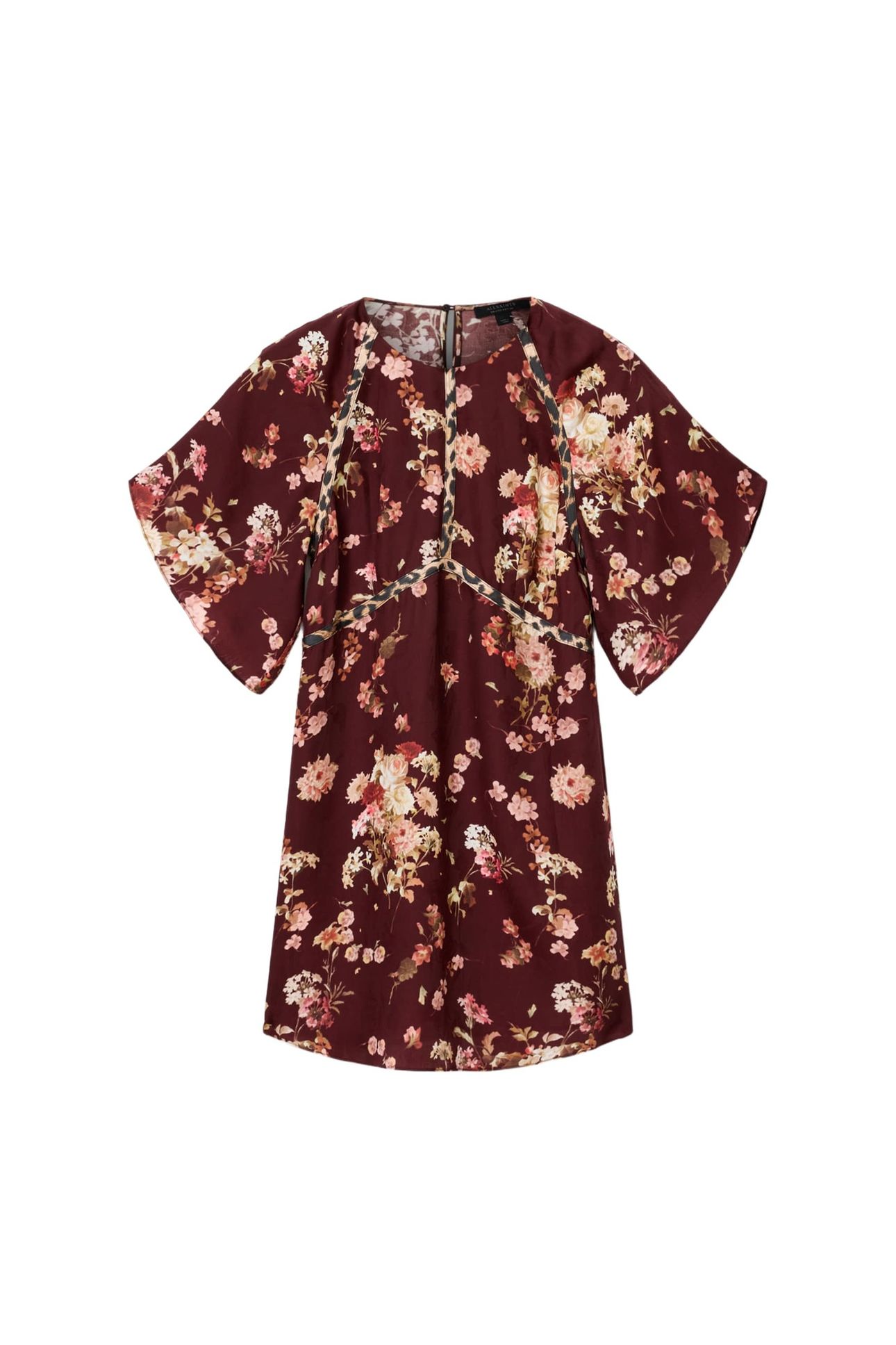 XENA DRESS ARMADA WINE RED 5
