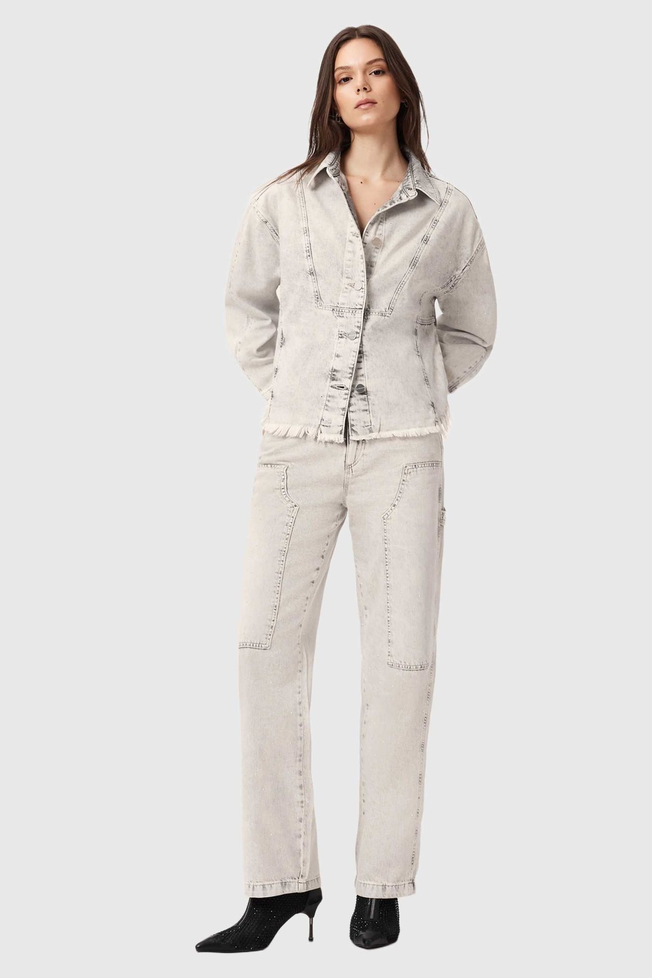 HETTIE XTAL SHACKET SNOW GREY 2
