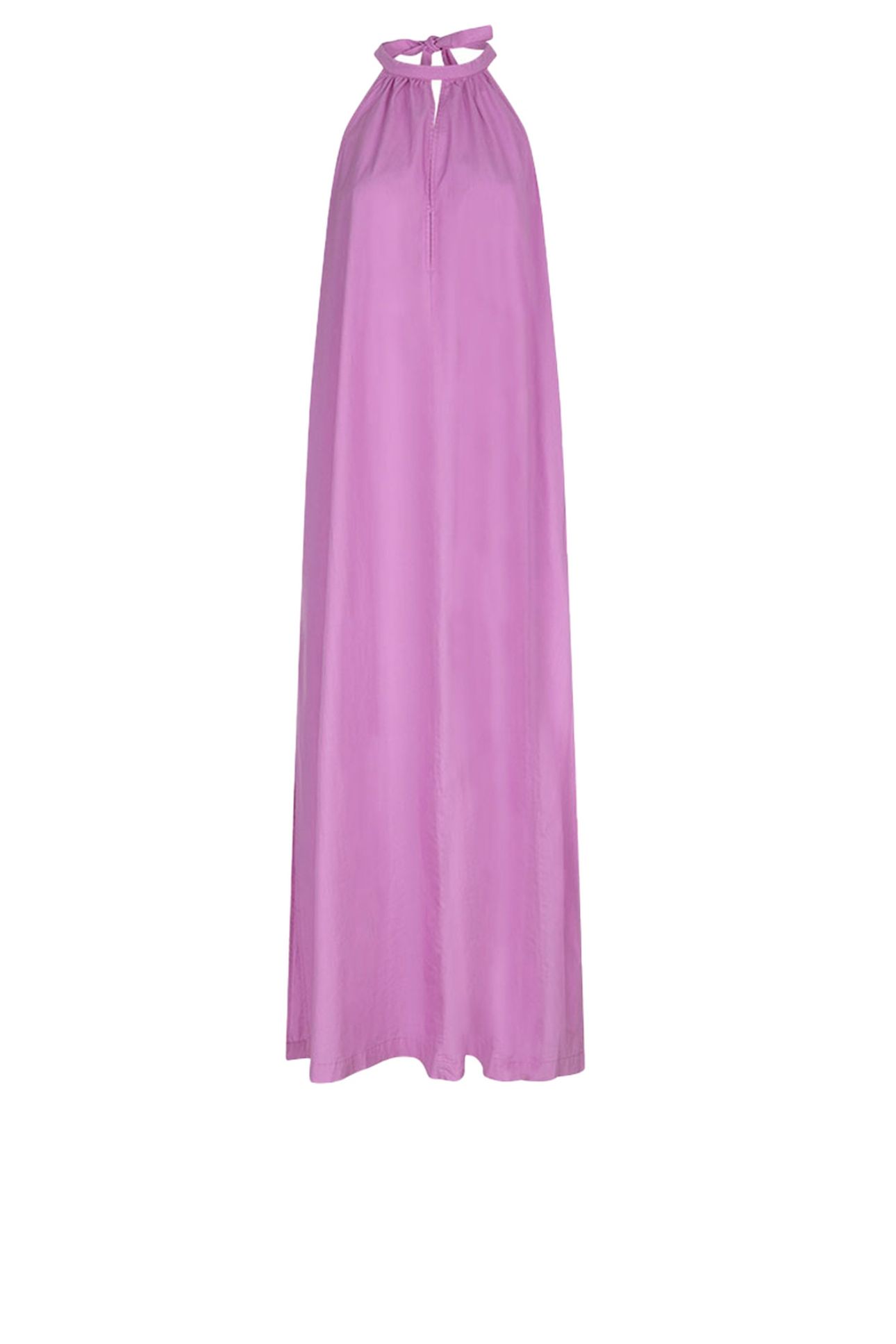 ISADORA MAXI HALTER DRESS HYPER BLUSH 3