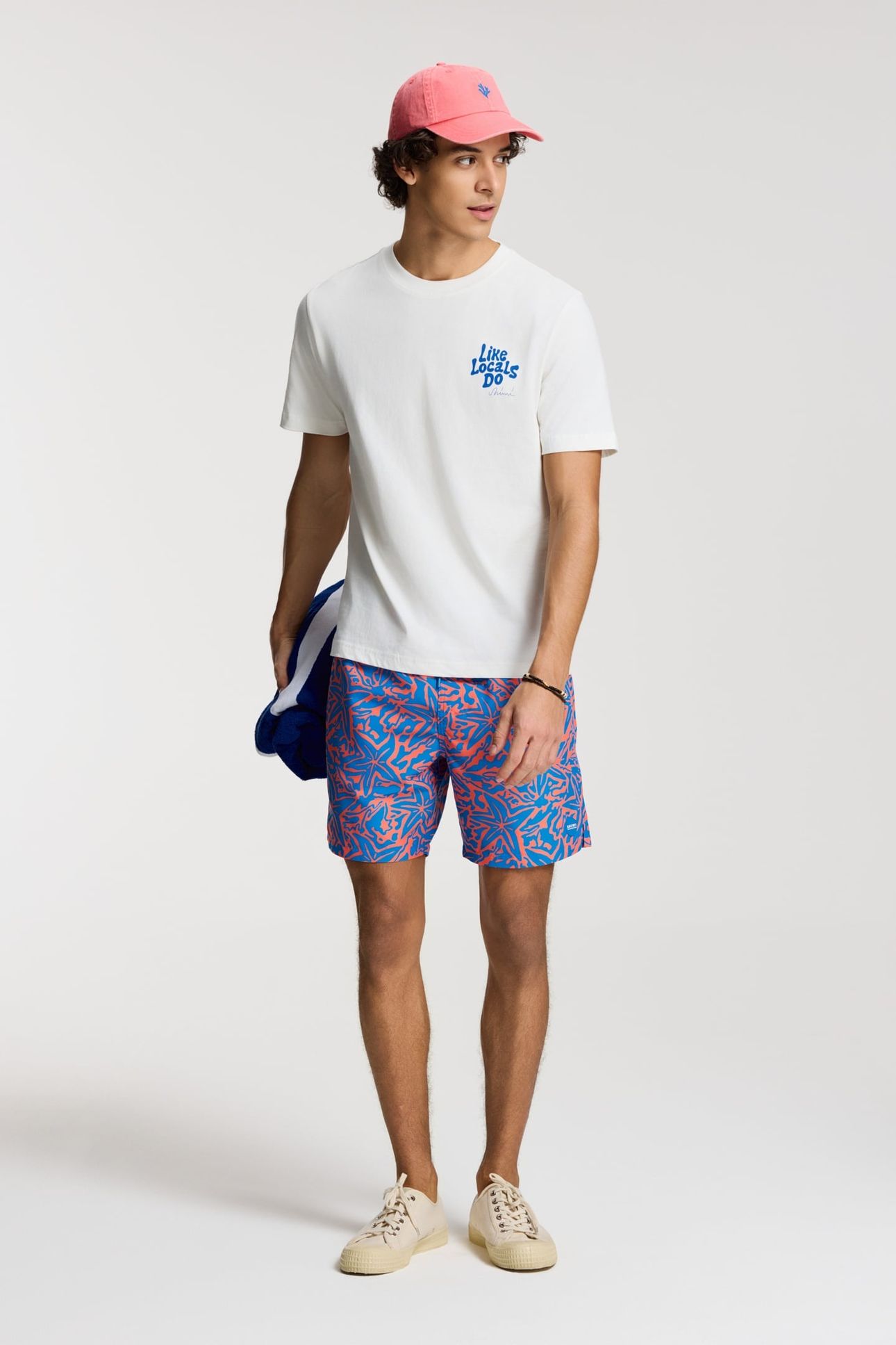 LIAM REGULAR T-SHIRT LIKE LOCALS DO WHITE 1