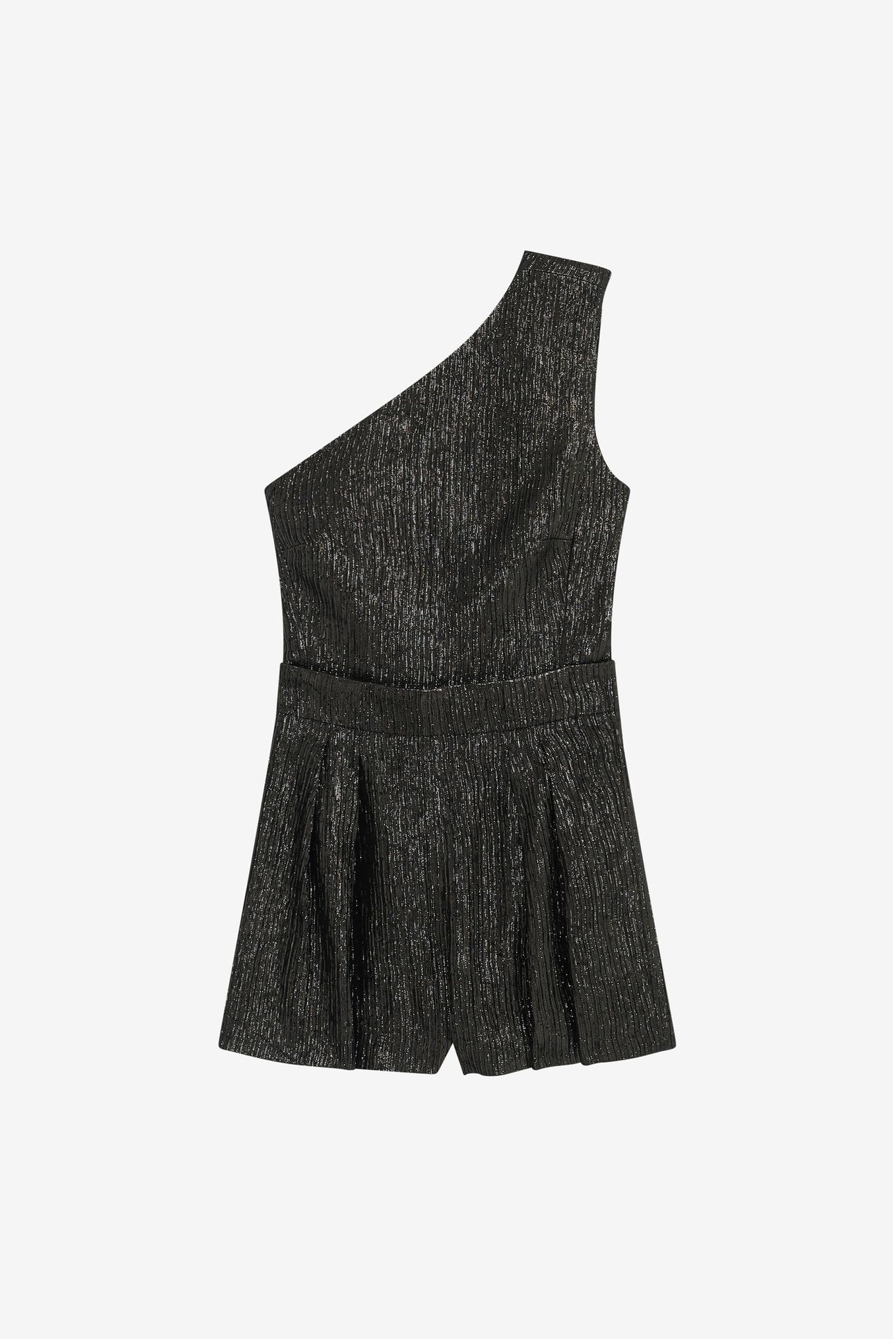 ILIANA PLAYSUIT BLACK/BLACK LUREX EXP 4