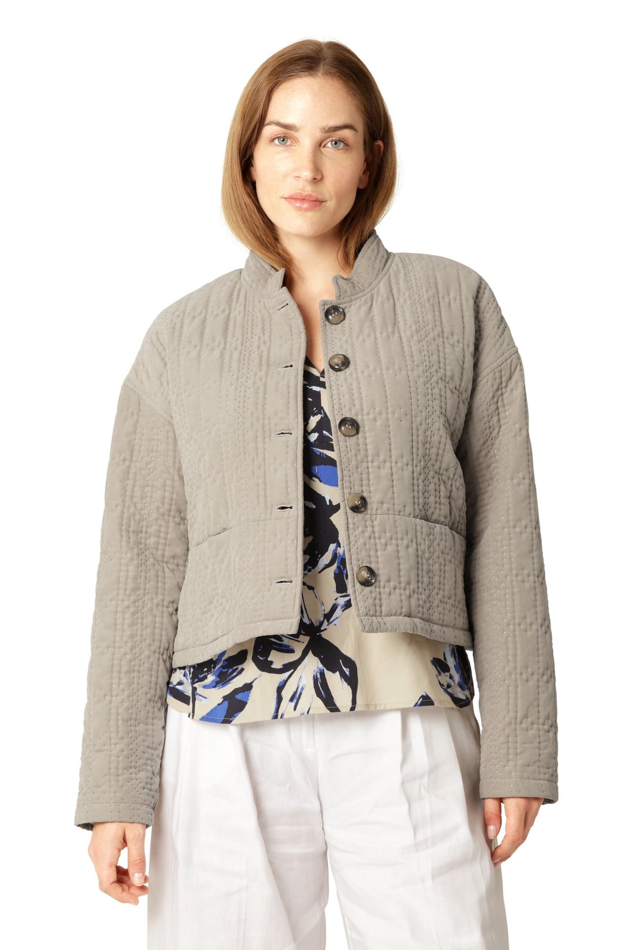 RAIN&OUTERWEAR QUILTTO01 GREIGE 1