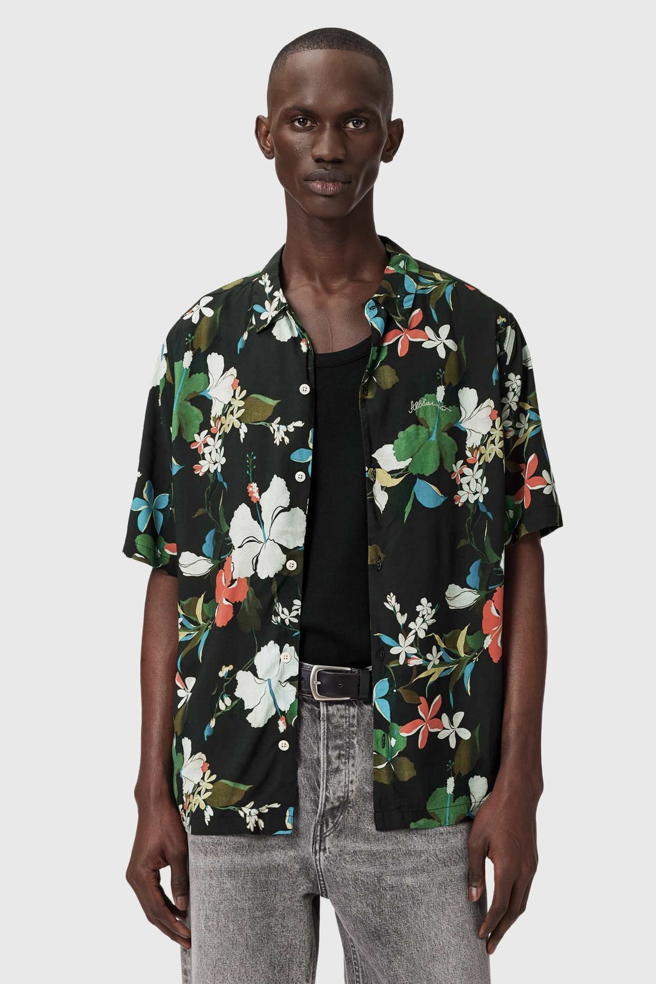 KOH CHANG SS SHIRT JET BLACK 2