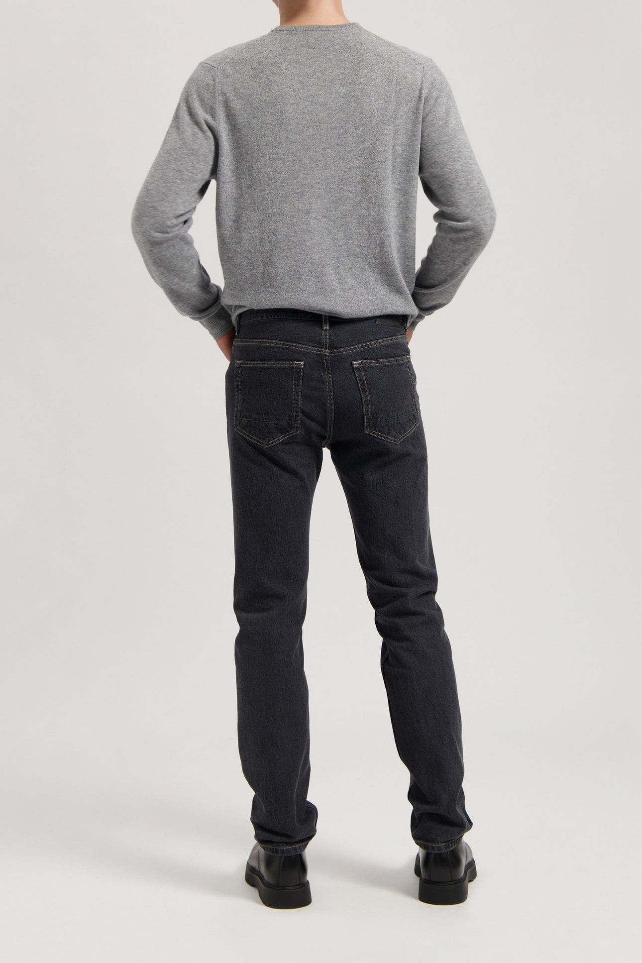 JOHN MID STRAIGHT MEDIUM BLACK 7