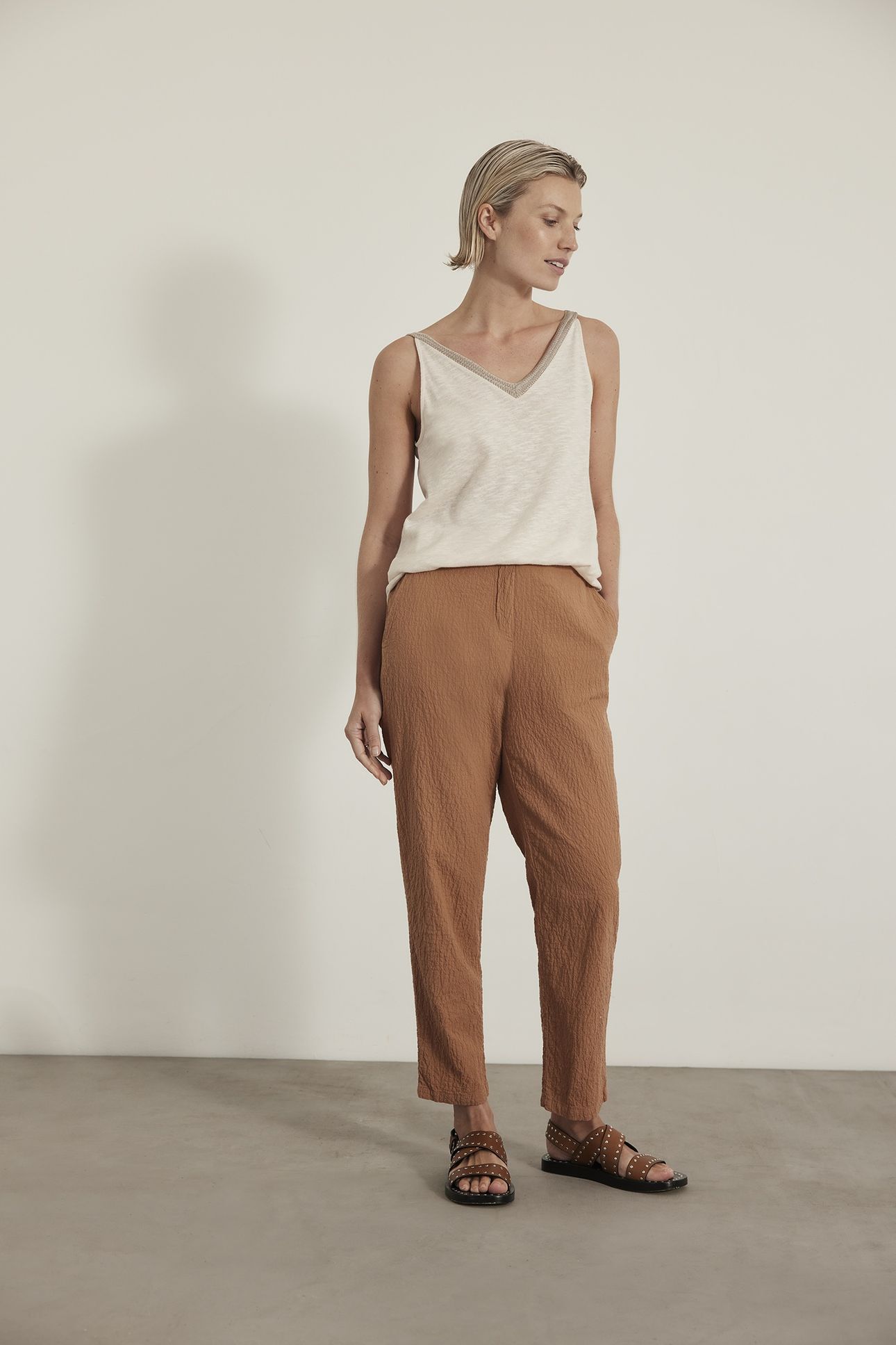 SENNA PANTS RUST 2