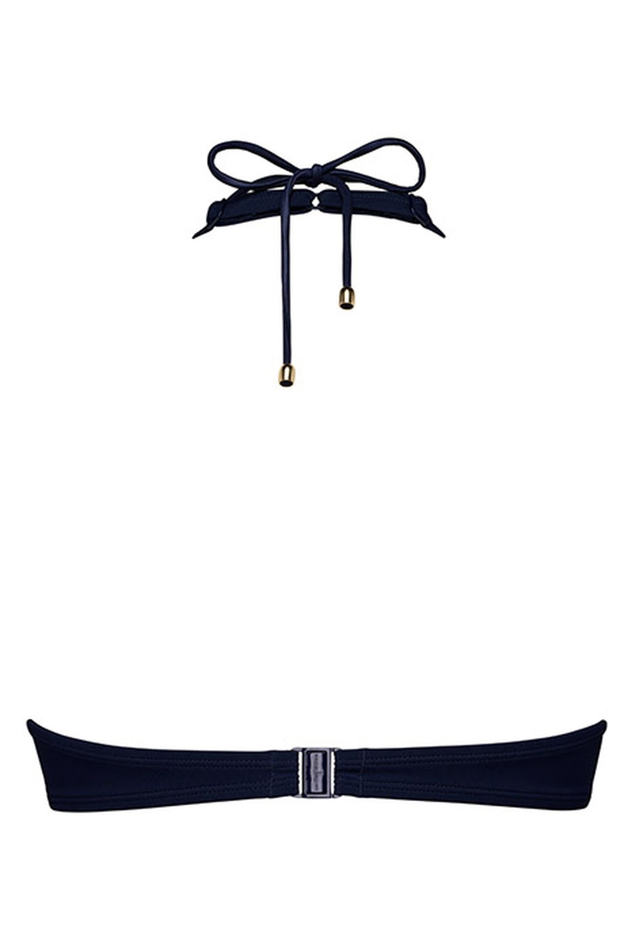 JET SET MAJESTIC BLUE PLUNGE BALCONY BIKINI TOP 4
