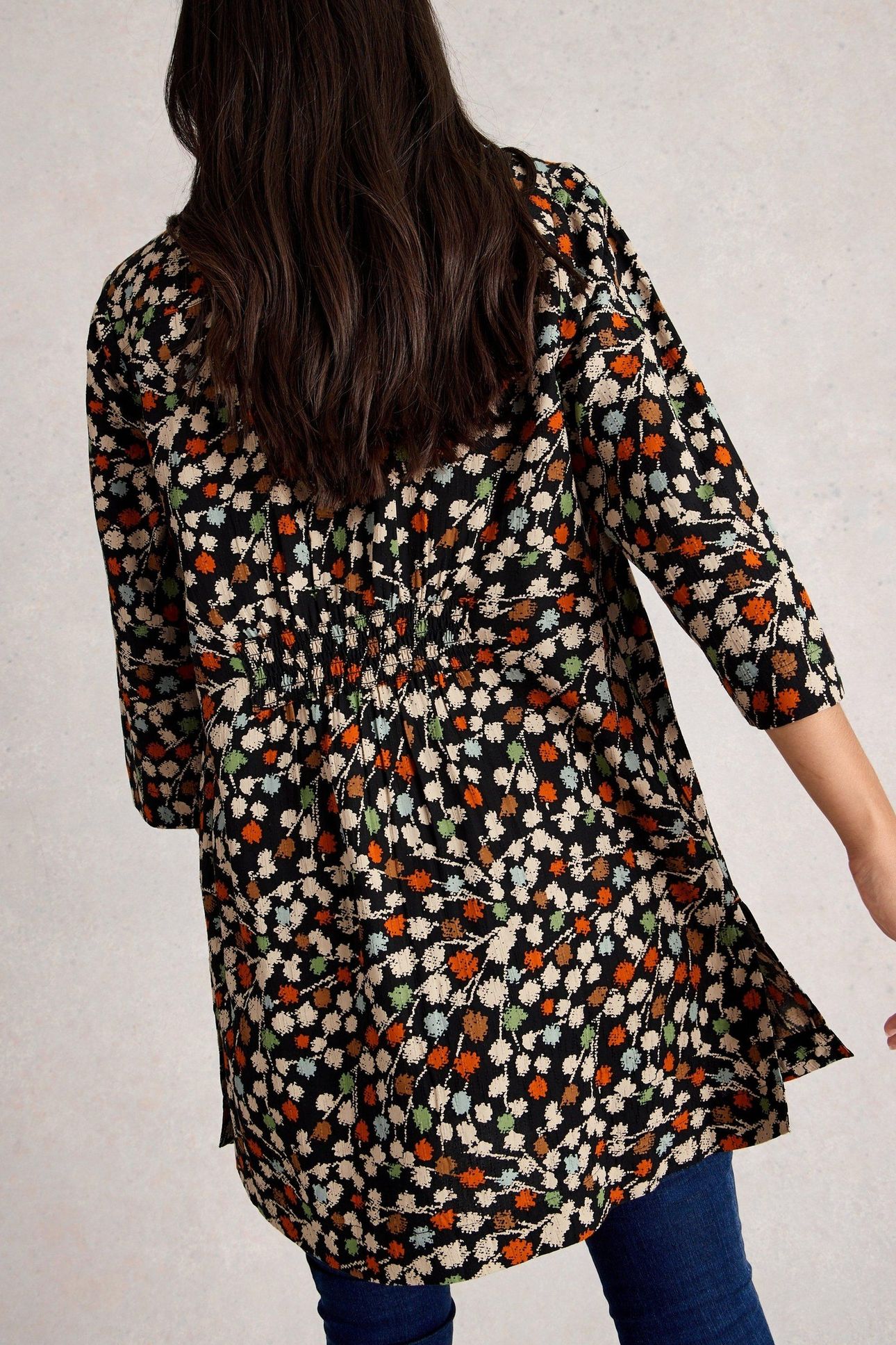 BLAKE TUNIC BLACK MULTI 2