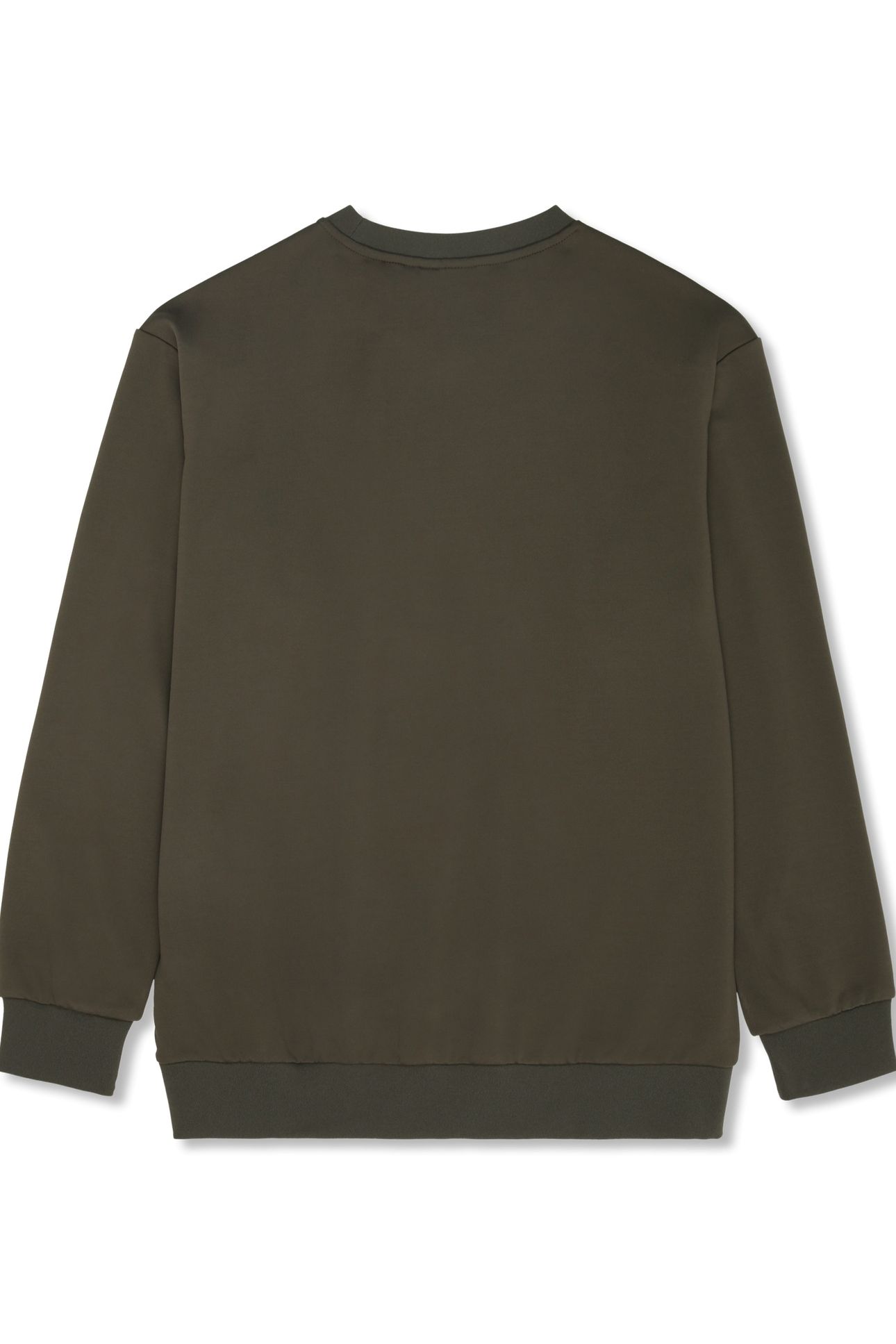 RIVOLI LOOSE BLOCKED CREWNECK SWEATSHIRT BLACK 4