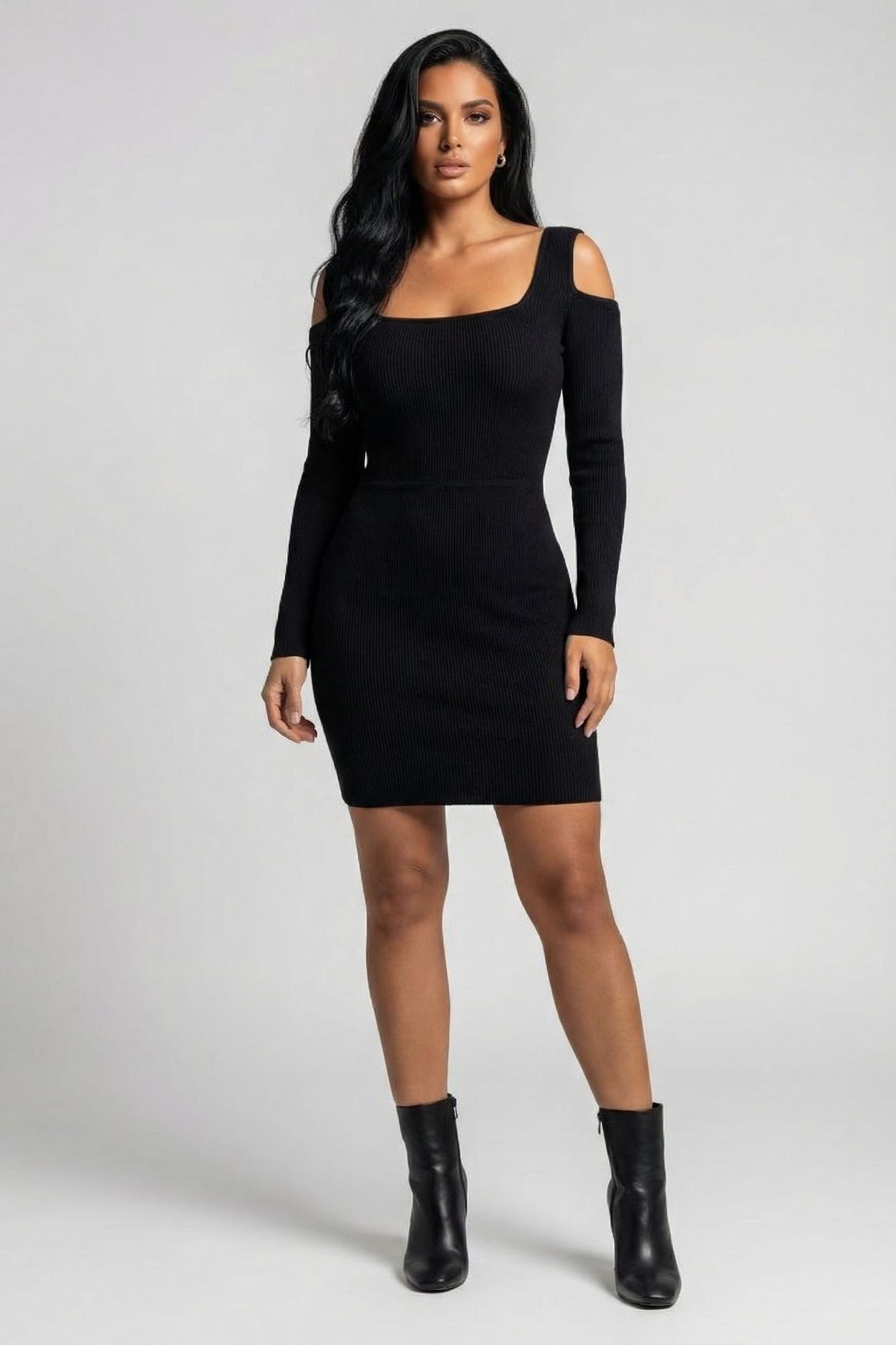 PALAS DRESS BLACK 1