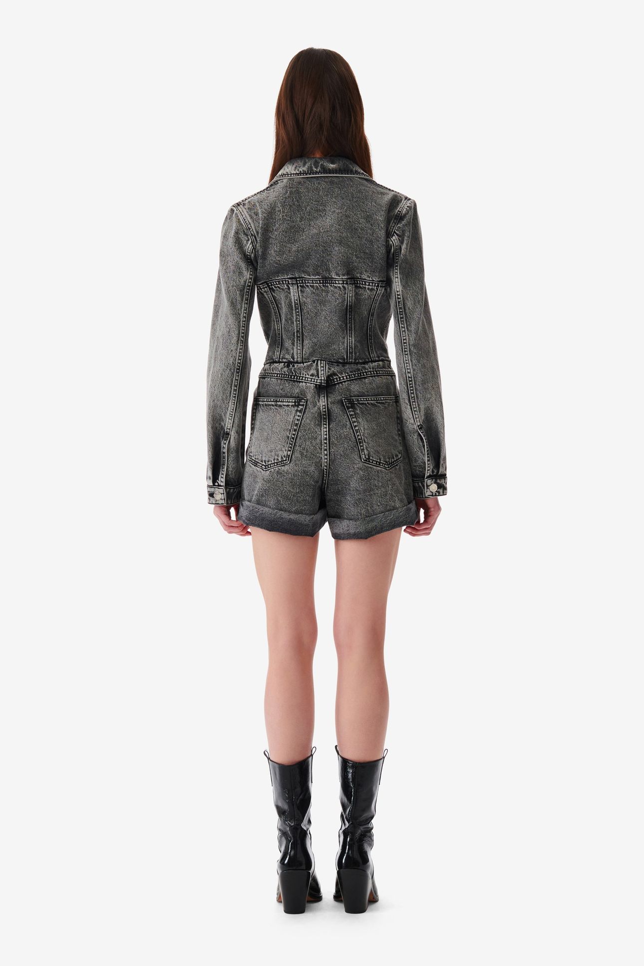 TILLI PLAYSUIT SNOW BLACK 2