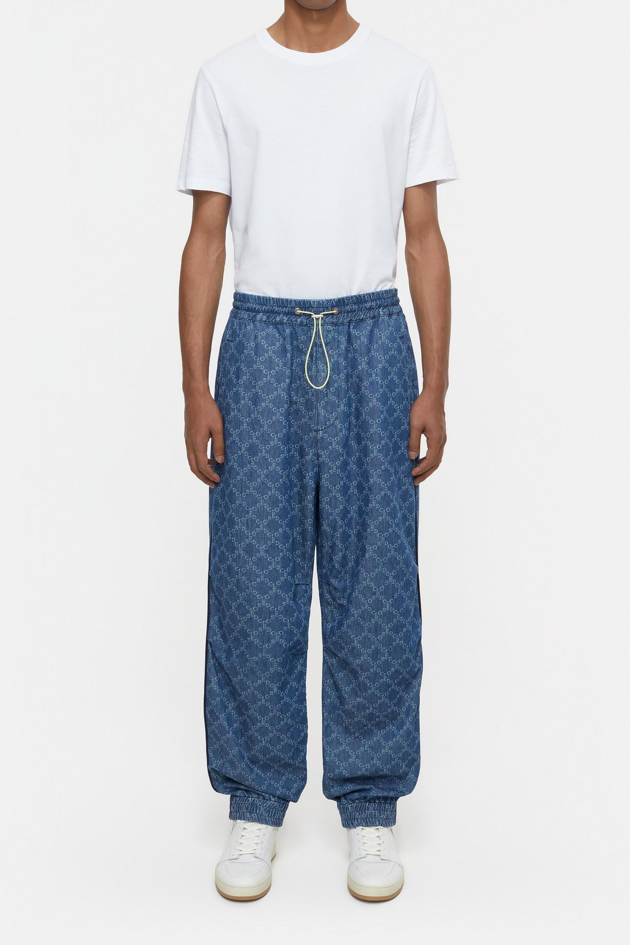 TRACK SUIT PANTS JEANS MID BLUE 2