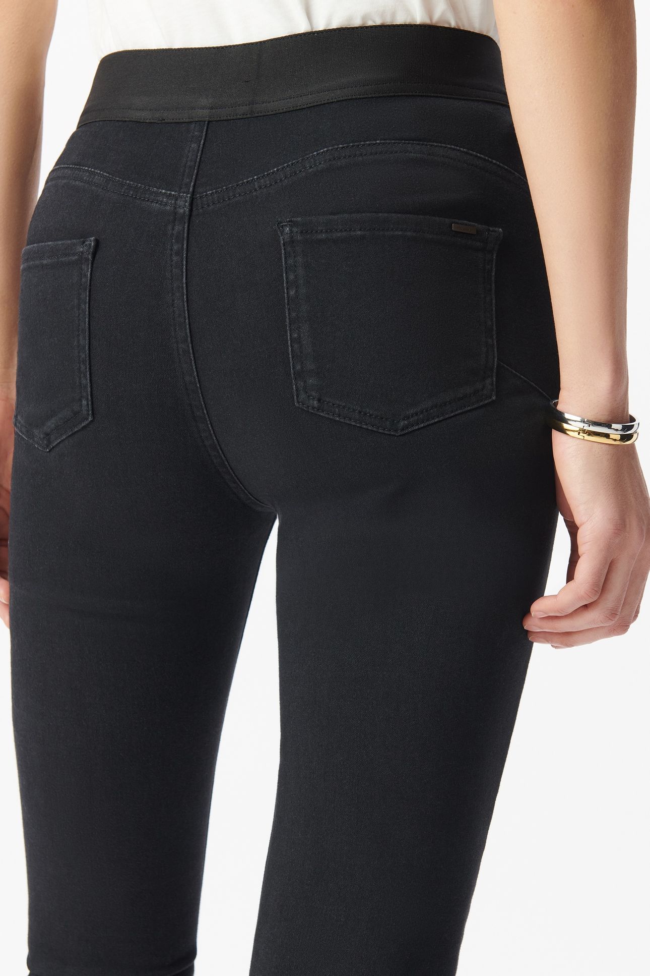 7/8TH POWERSTRETCH BLACK JEGGING JEANS 4