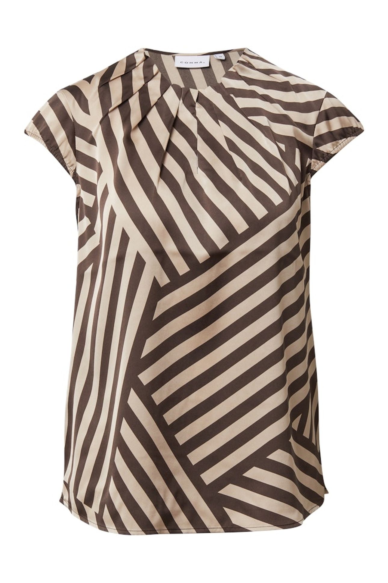COMMA BLOUSES BROWN 4