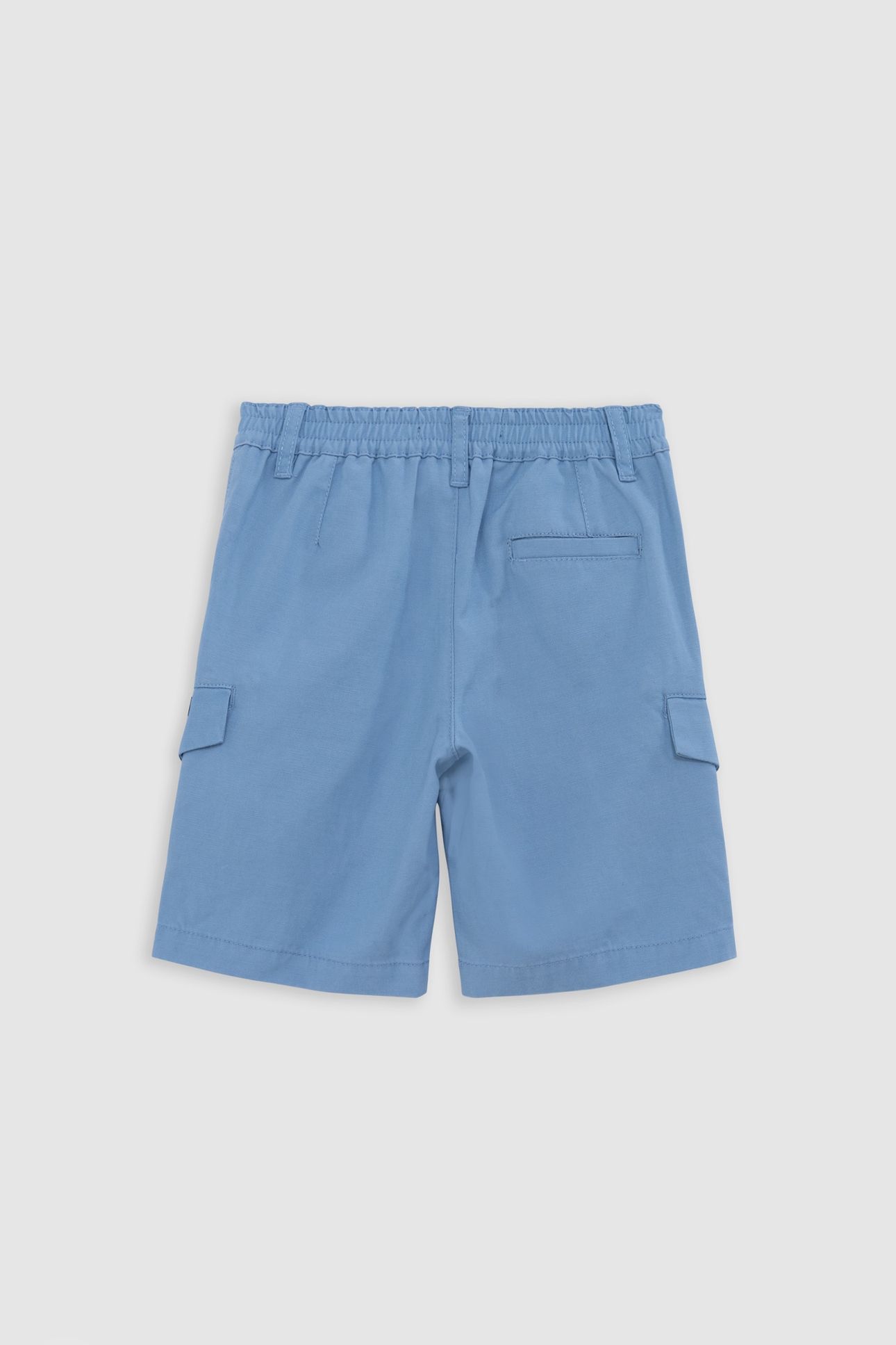 BERMUDA SHORTS CHINO LOOSE BLUE MIX LYOCELL 2