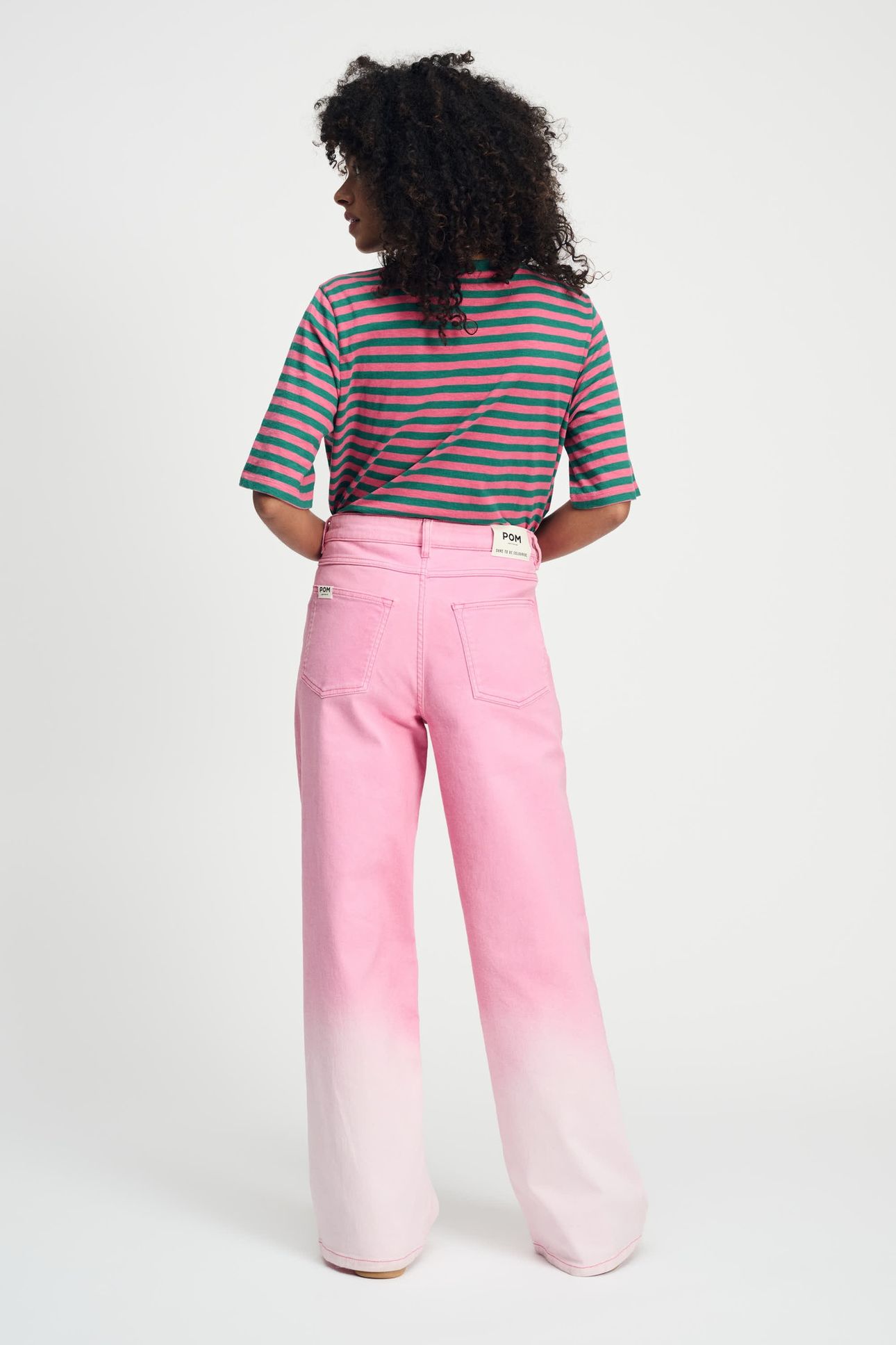 JEANS - GRADIENT RASPBERRY PINK 5