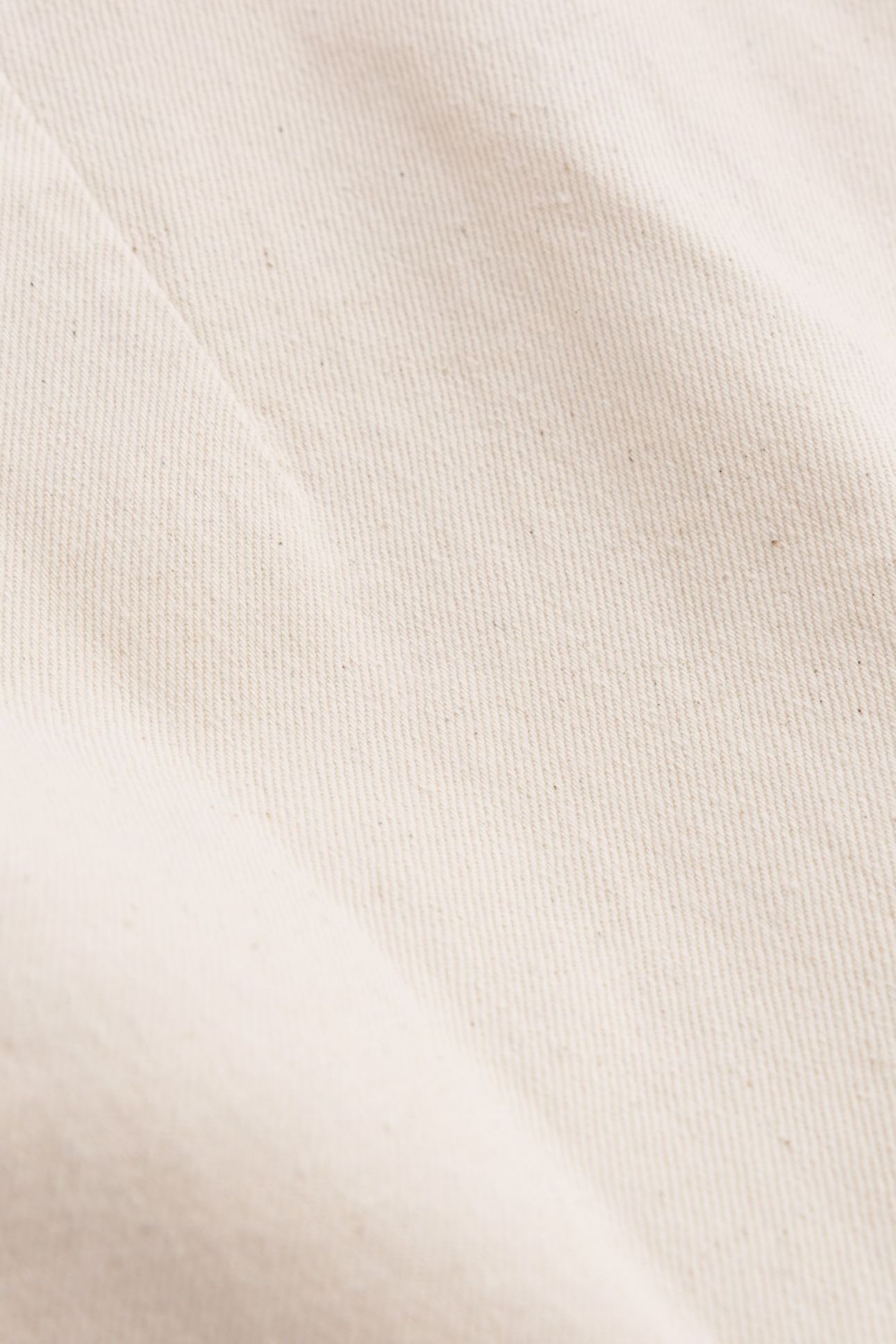 ECRU DENIM DRESS WITH OCHRE TOPSTITCHING ECRU 8
