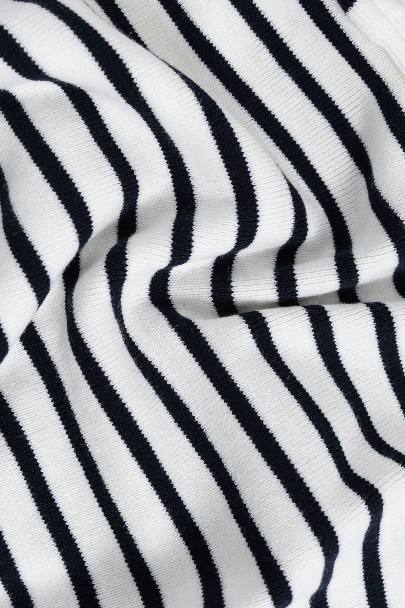 STRIPED KNITTED SAILOR SWEATER WITH ENGRAVED BUTTONS 7