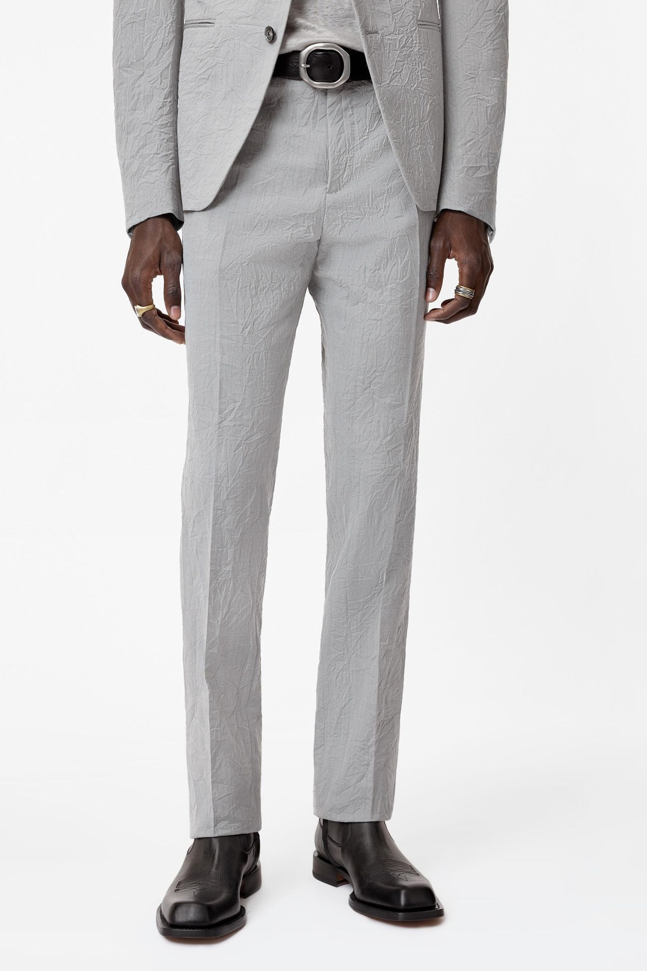 DALSTON TAILORED PANTS - SEPARATE PANTS ASH 1