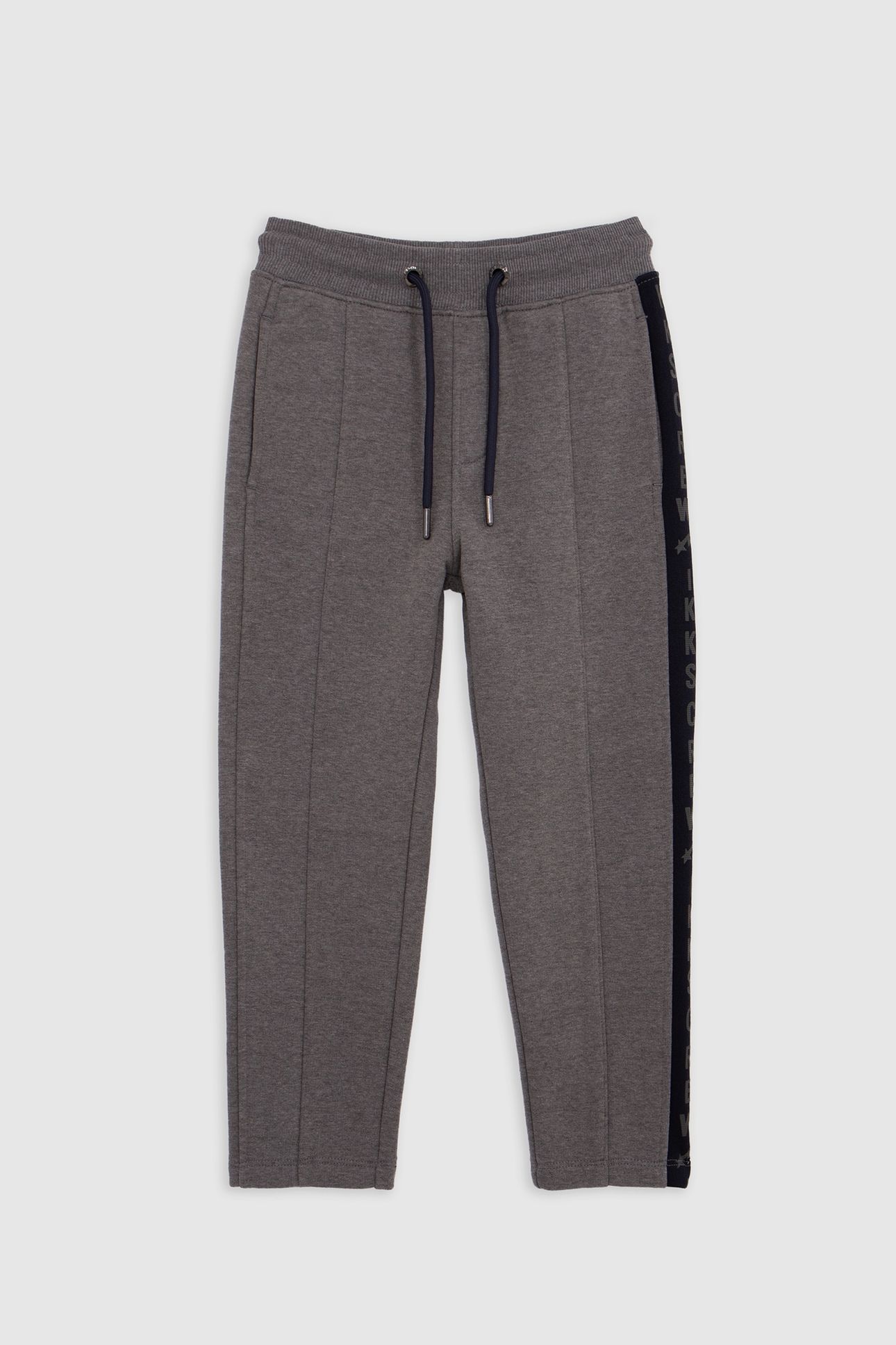 GREY JOGGING SUIT WITH LETTERING ON BOY'S SIDE 1