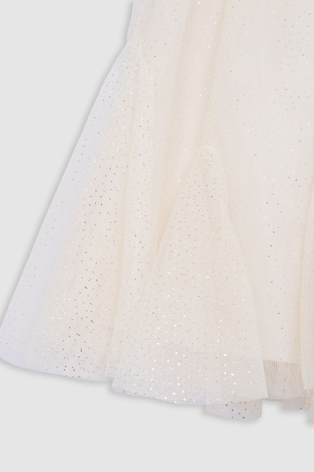 SEQUINED ECRU TUTU SKIRT 4