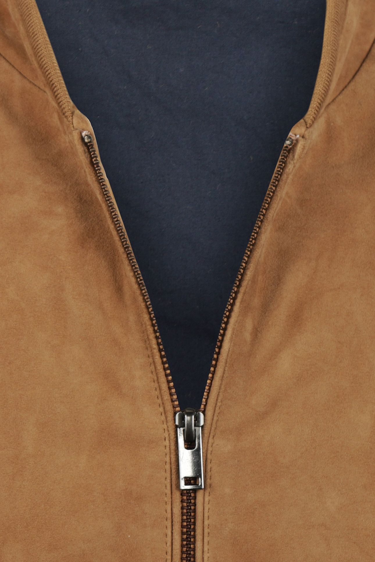 SUEDE BOMBER JACKET CAMEL 3