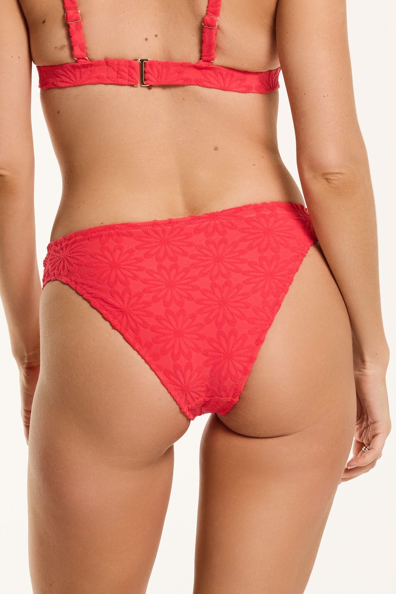 AMY BIKINI SET DAISY STRUCTURE BLOSSOM PINK DAISY 3