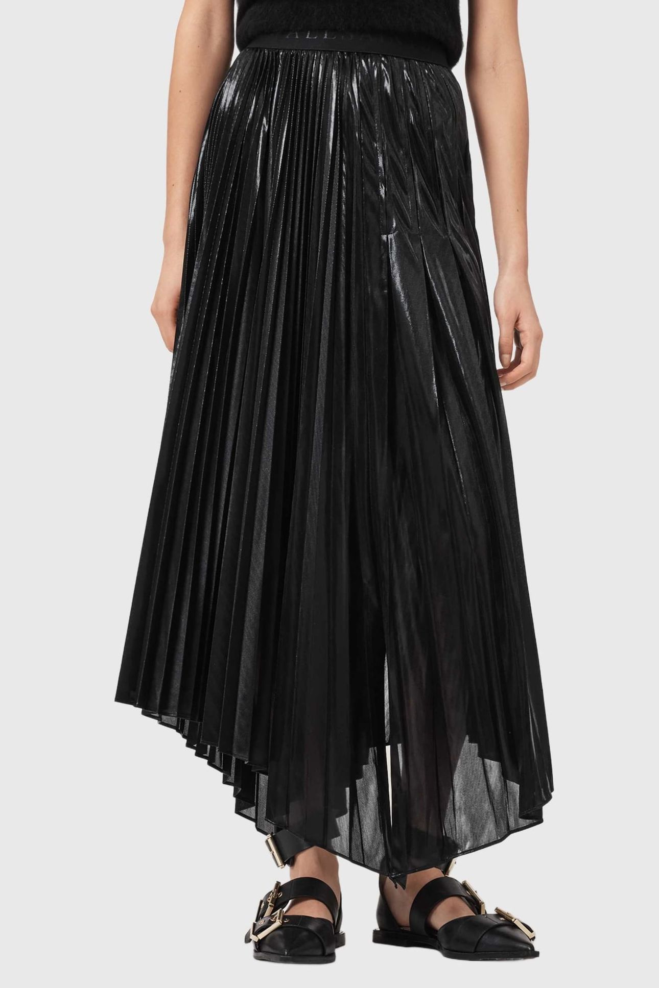 JAX SKIRT METALLIC BLACK 1