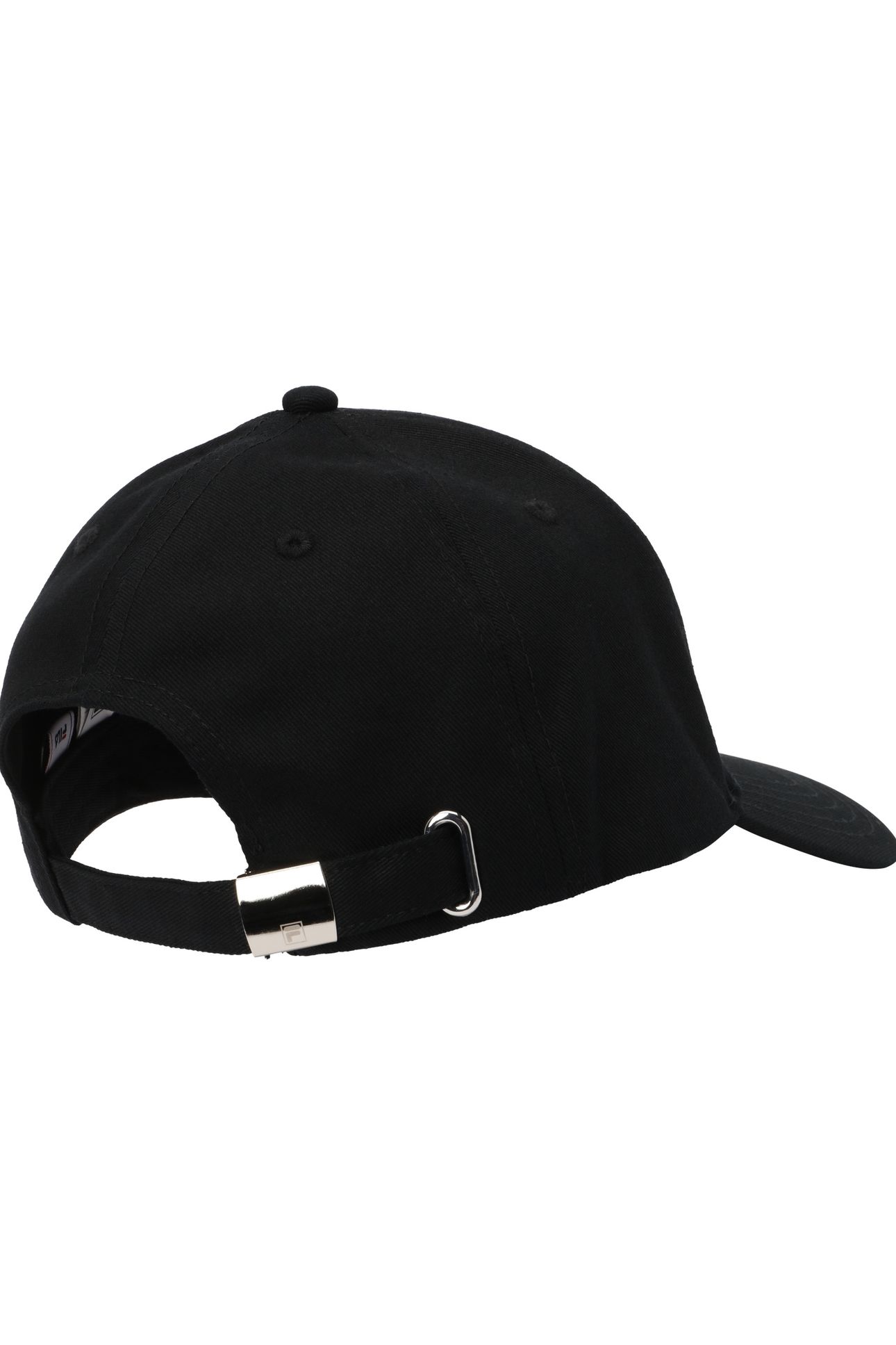 UNISEX BRASOV 6 PANEL CAP WITH LINEAR LOGO BLACK 2