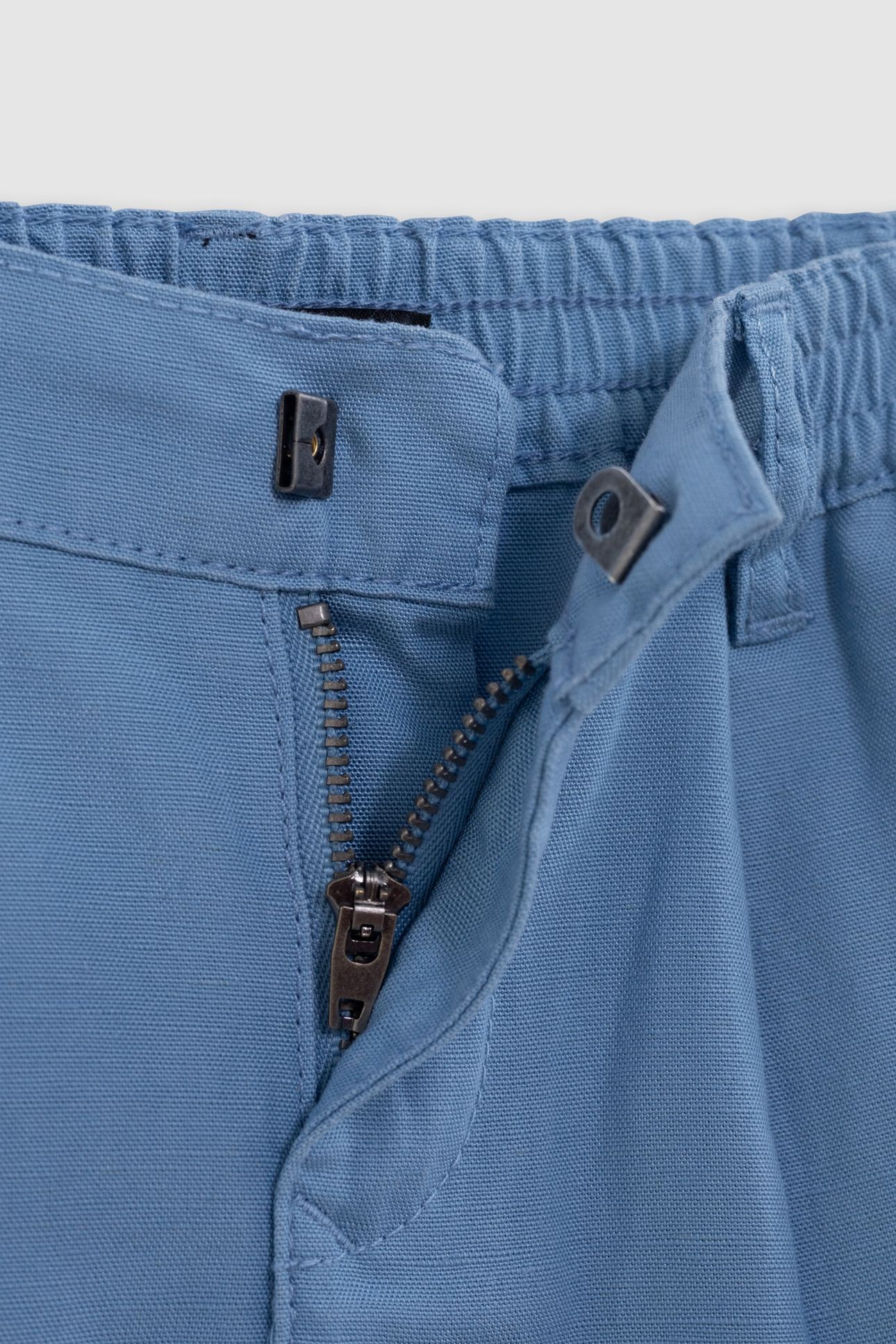 BERMUDA SHORTS CHINO LOOSE BLUE MIX LYOCELL 5