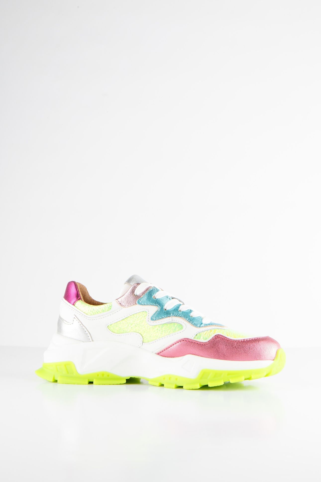 CHESTER SNEAKER GREEN NEON / PINK 2