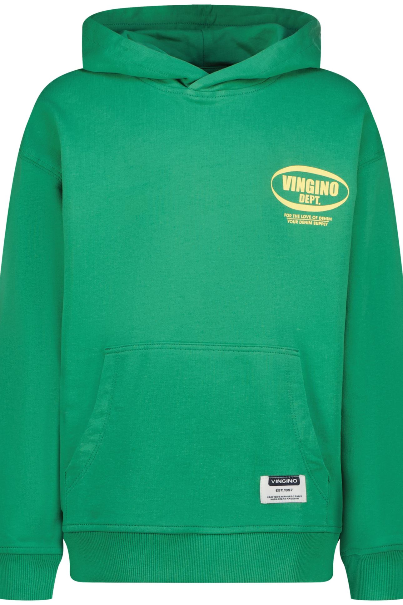 BASIC-HOODY CACTUS GREEN 1